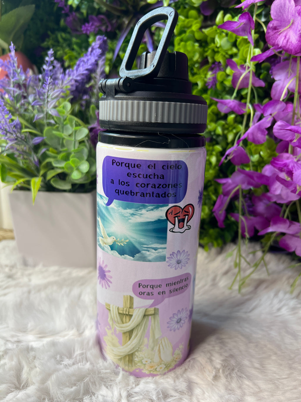 Hay poder en la oración tumbler ligero de 20 oz