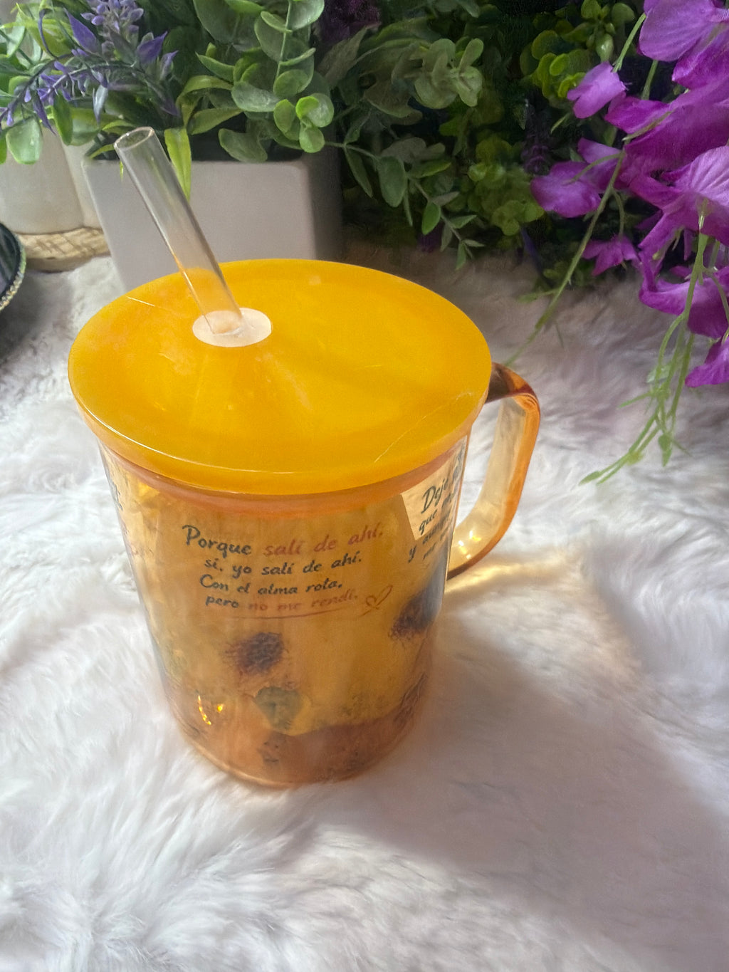 Salí de ahí glass cup 17 oz