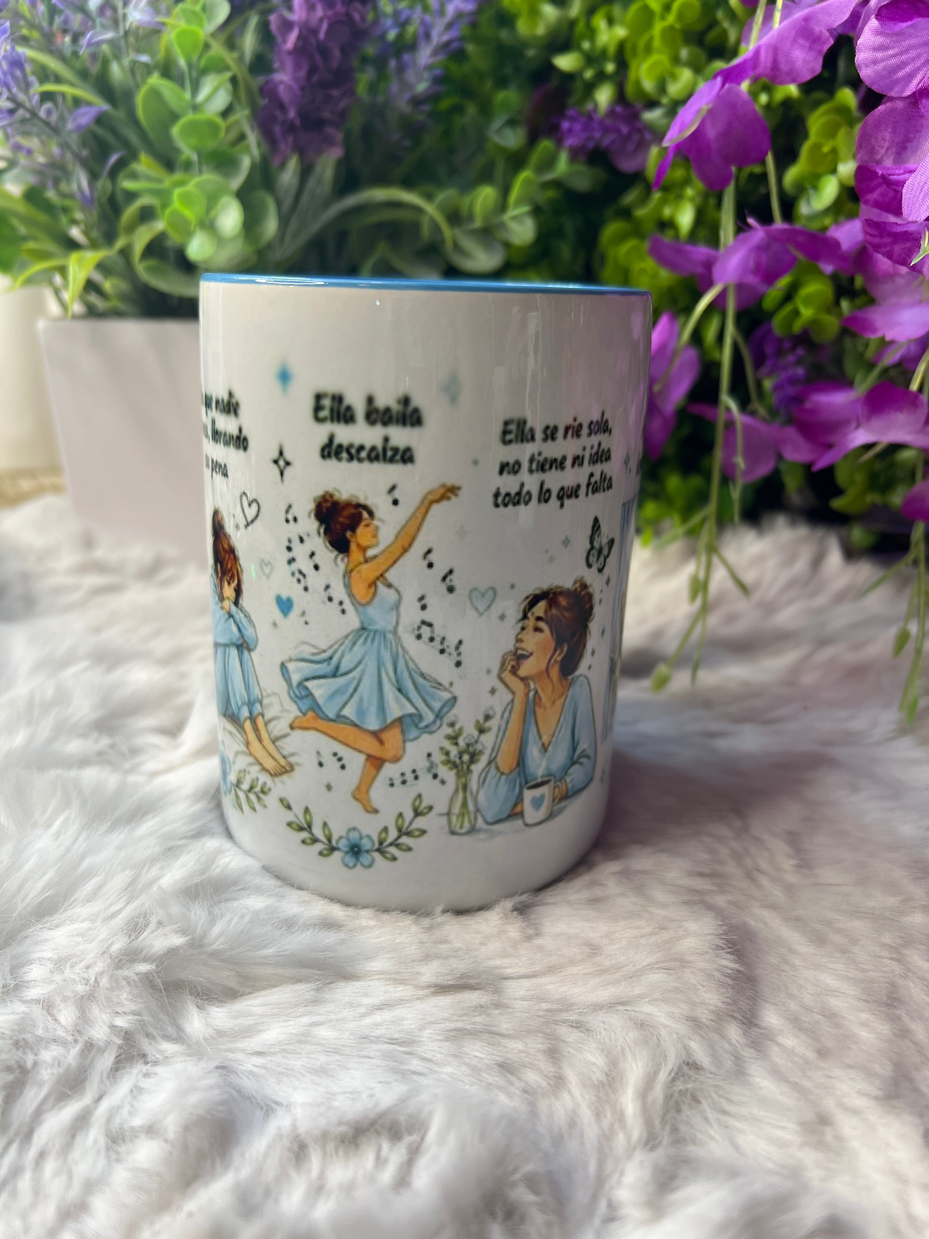 À la niña que fui taza 15 oz
