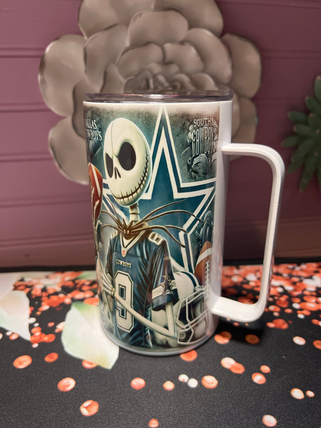 Cowboys taza 14 oz