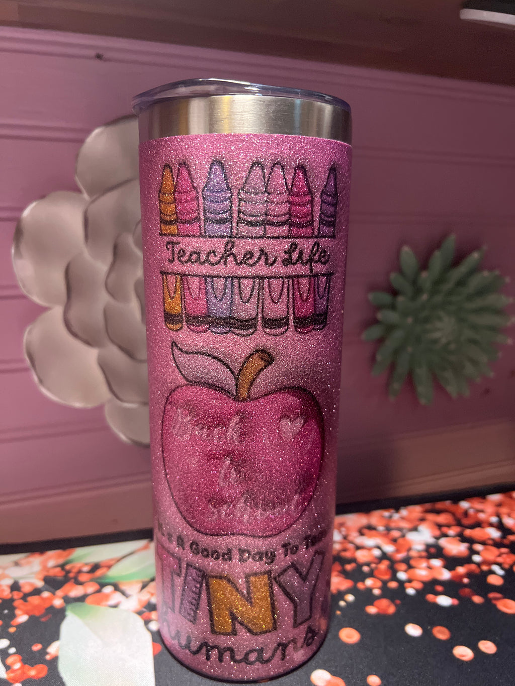 Teacher life tumbler 20 oz