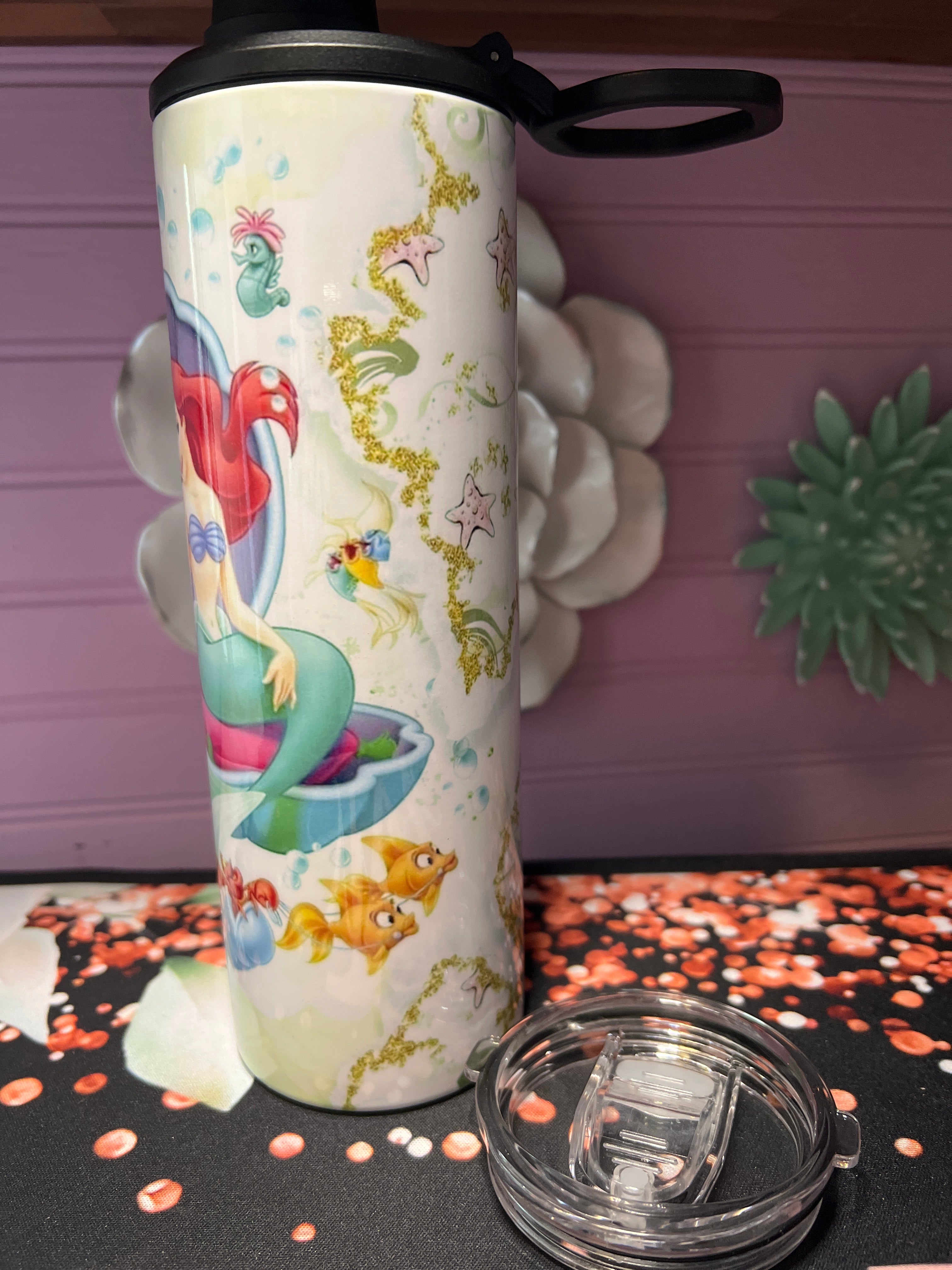 Ariel tumbler 20 oz 2 in 1