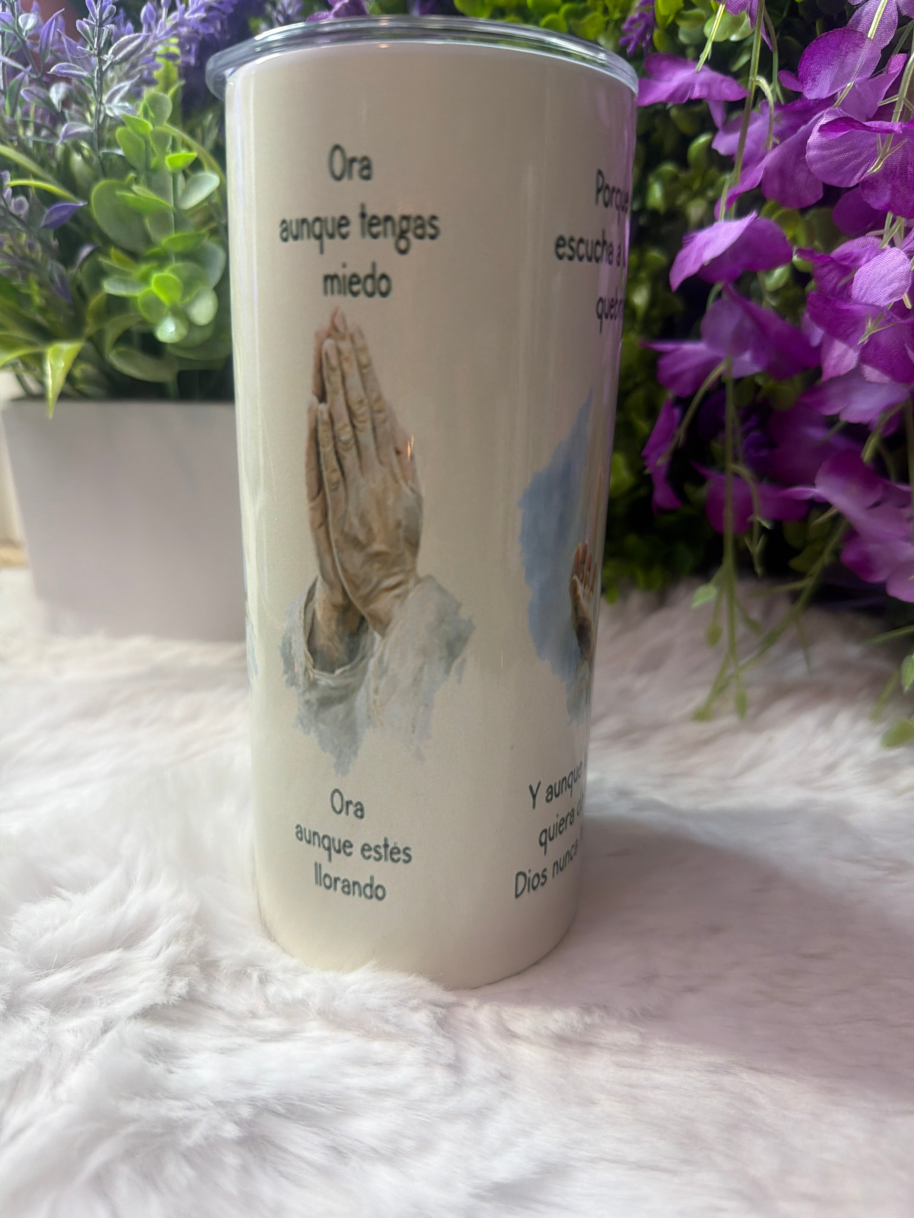 Hay poder en la oración tumbler 15 oz