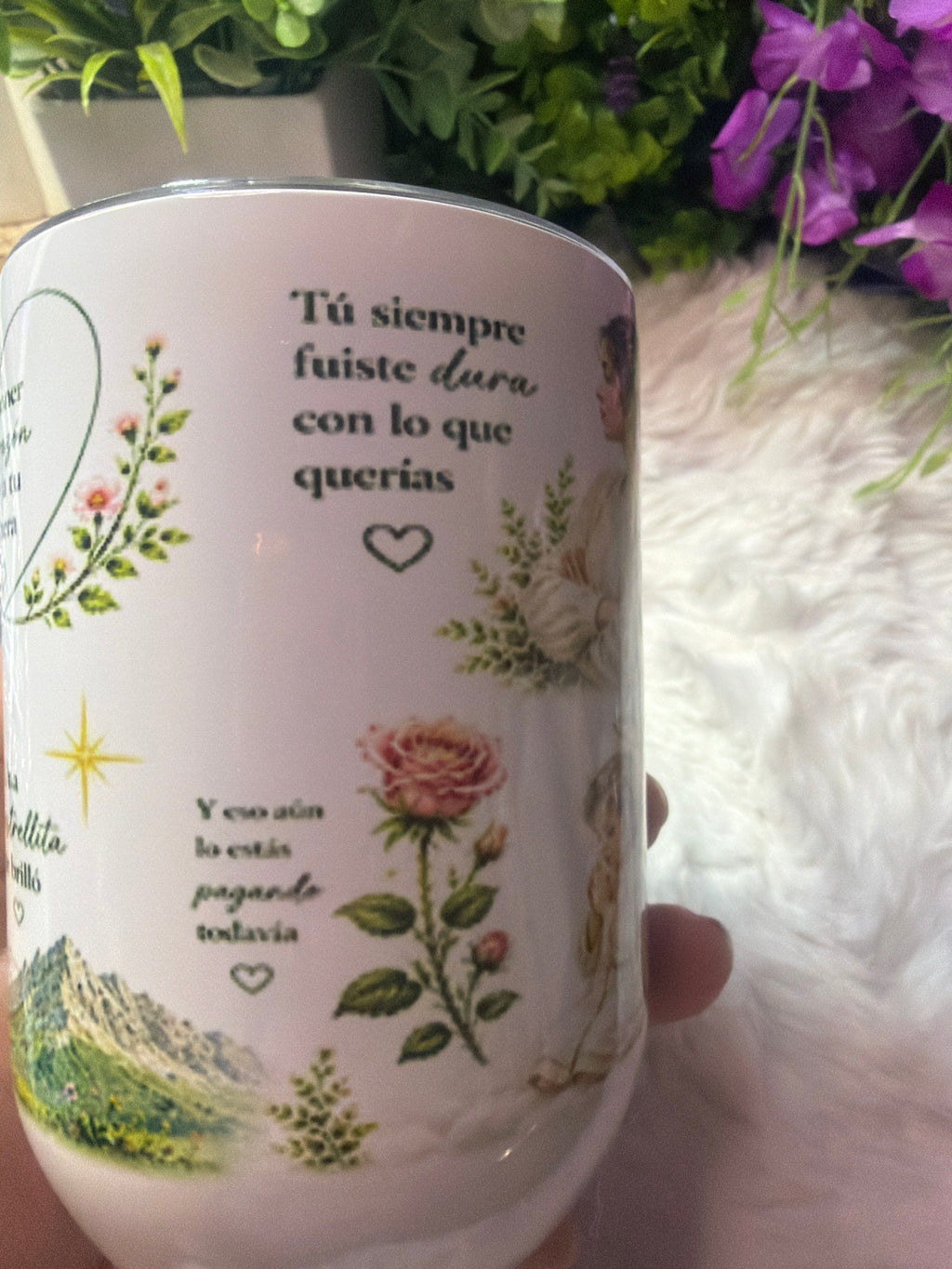 À La Niña Que fui cup 12 oz