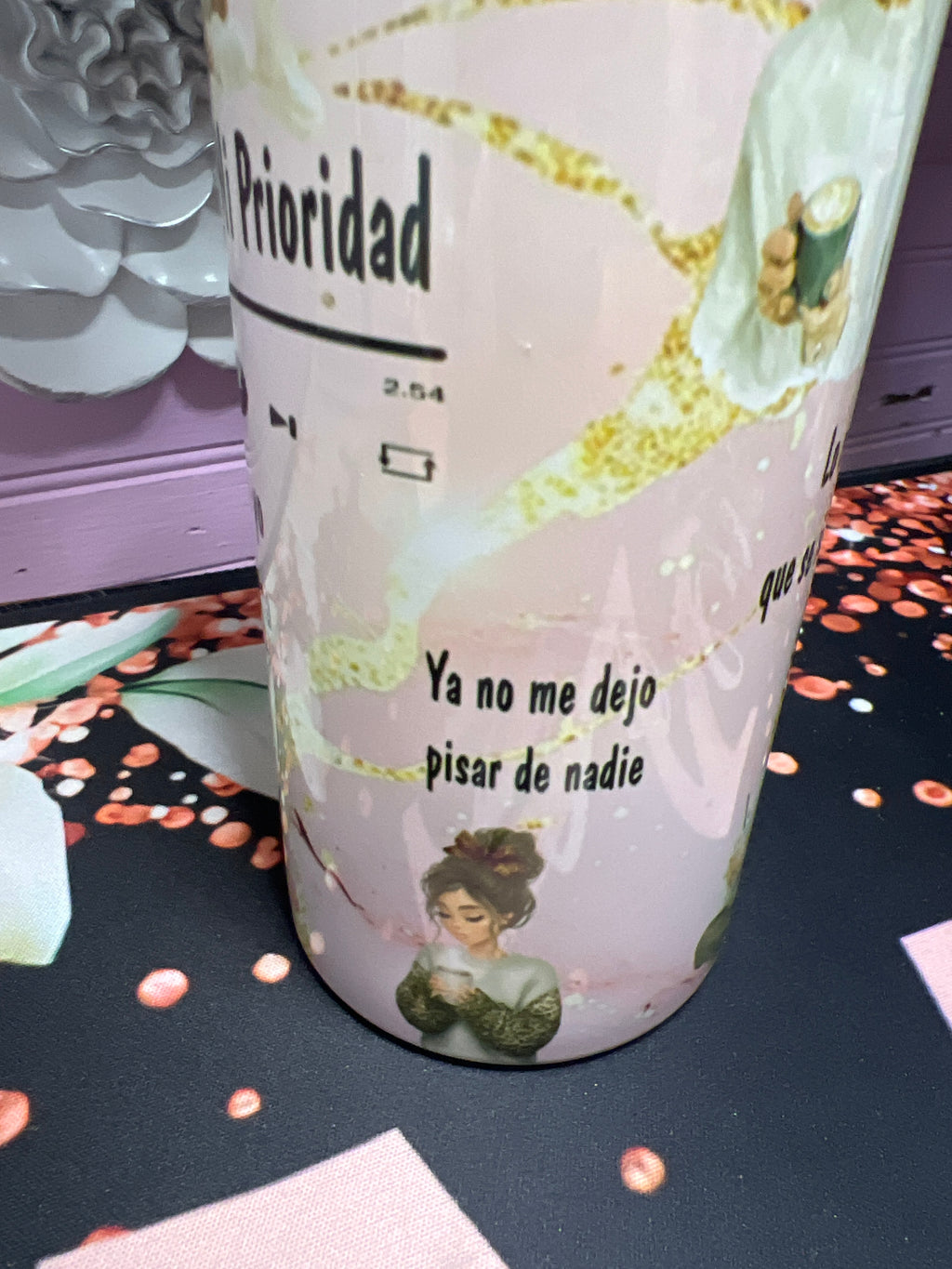 Ahora soy mi prioridad tumbler 20oz
