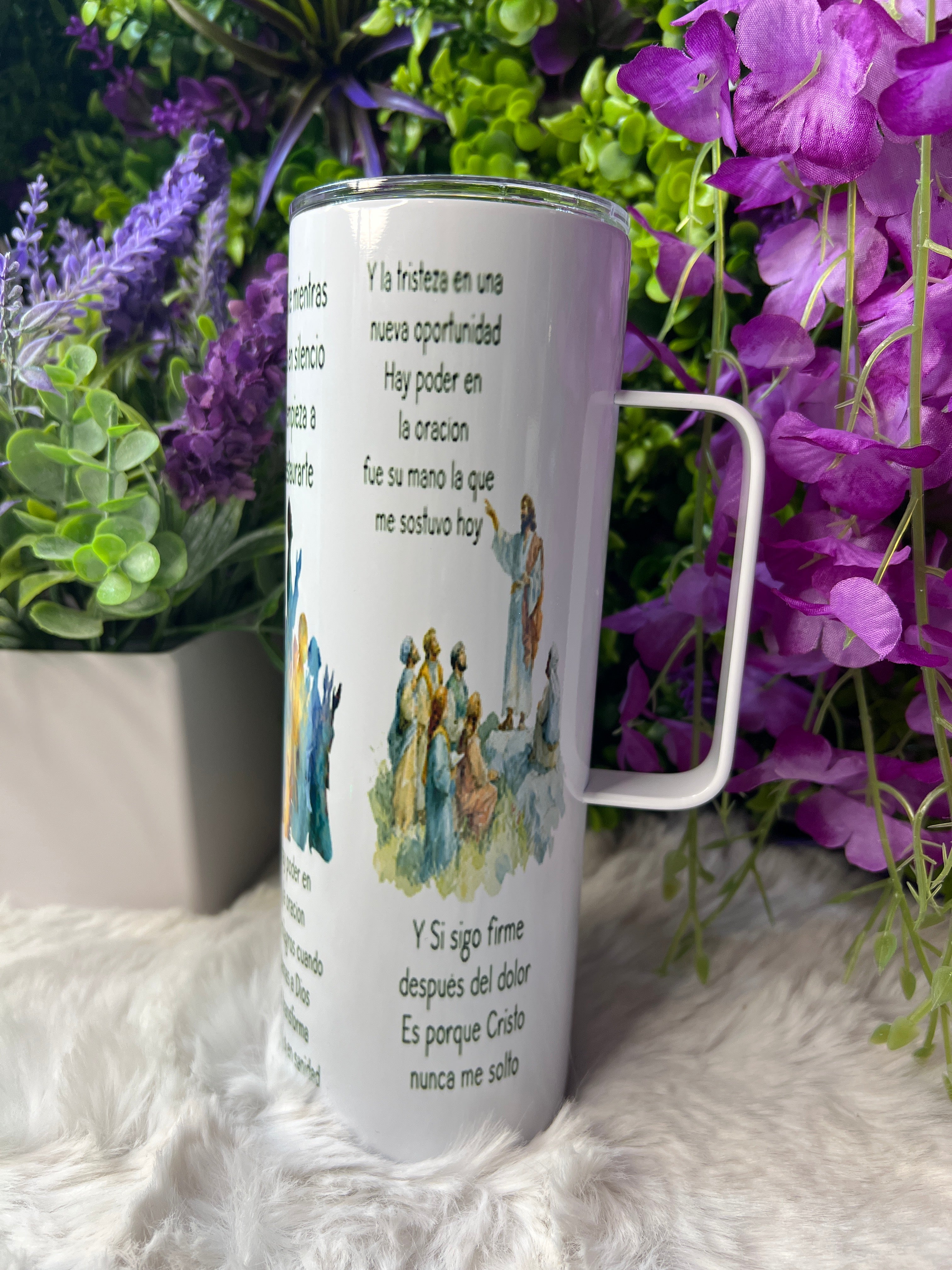 Hay poder en la oración tumbler 20 oz