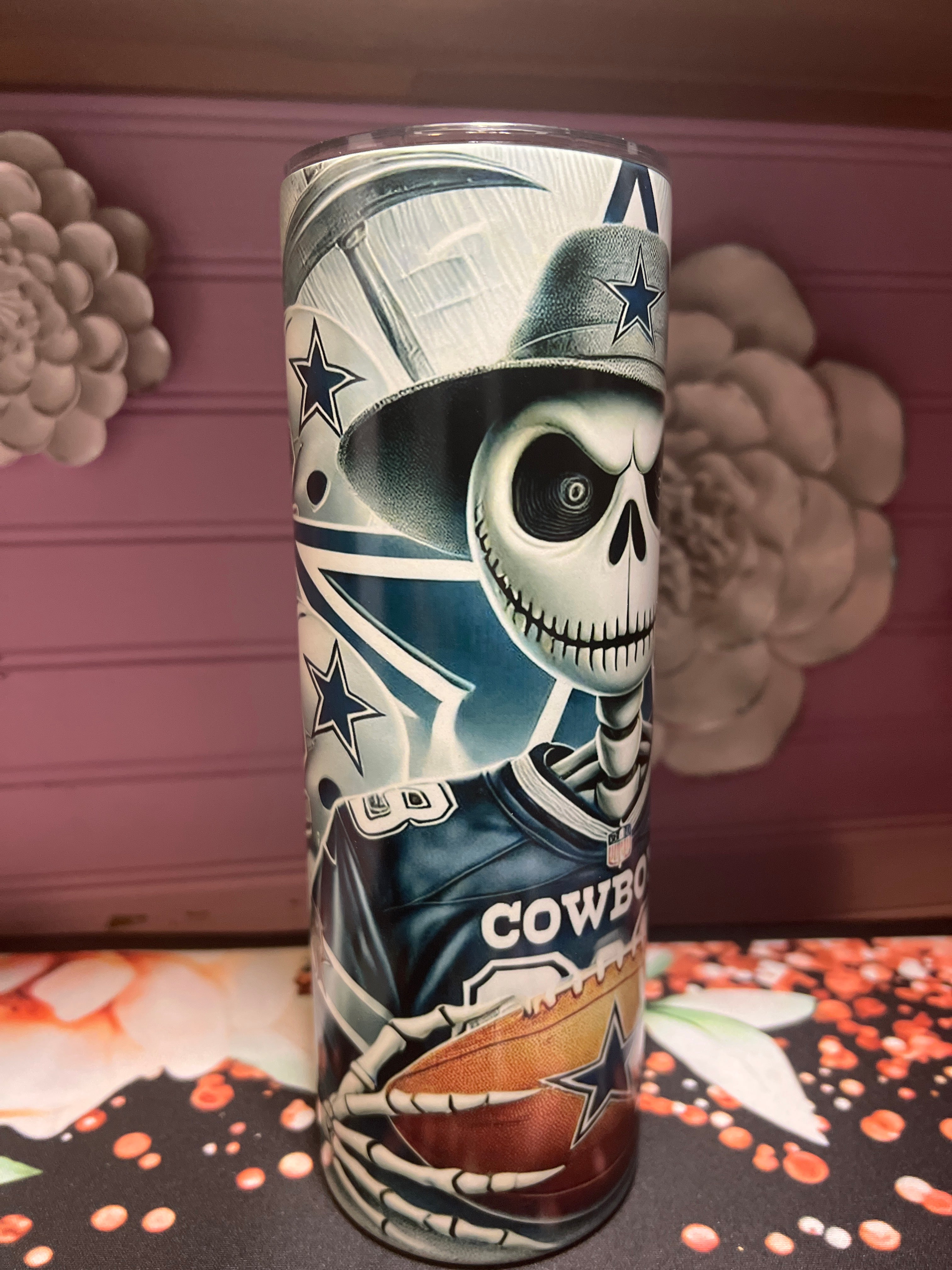 Cowboys tumbler 20oz
