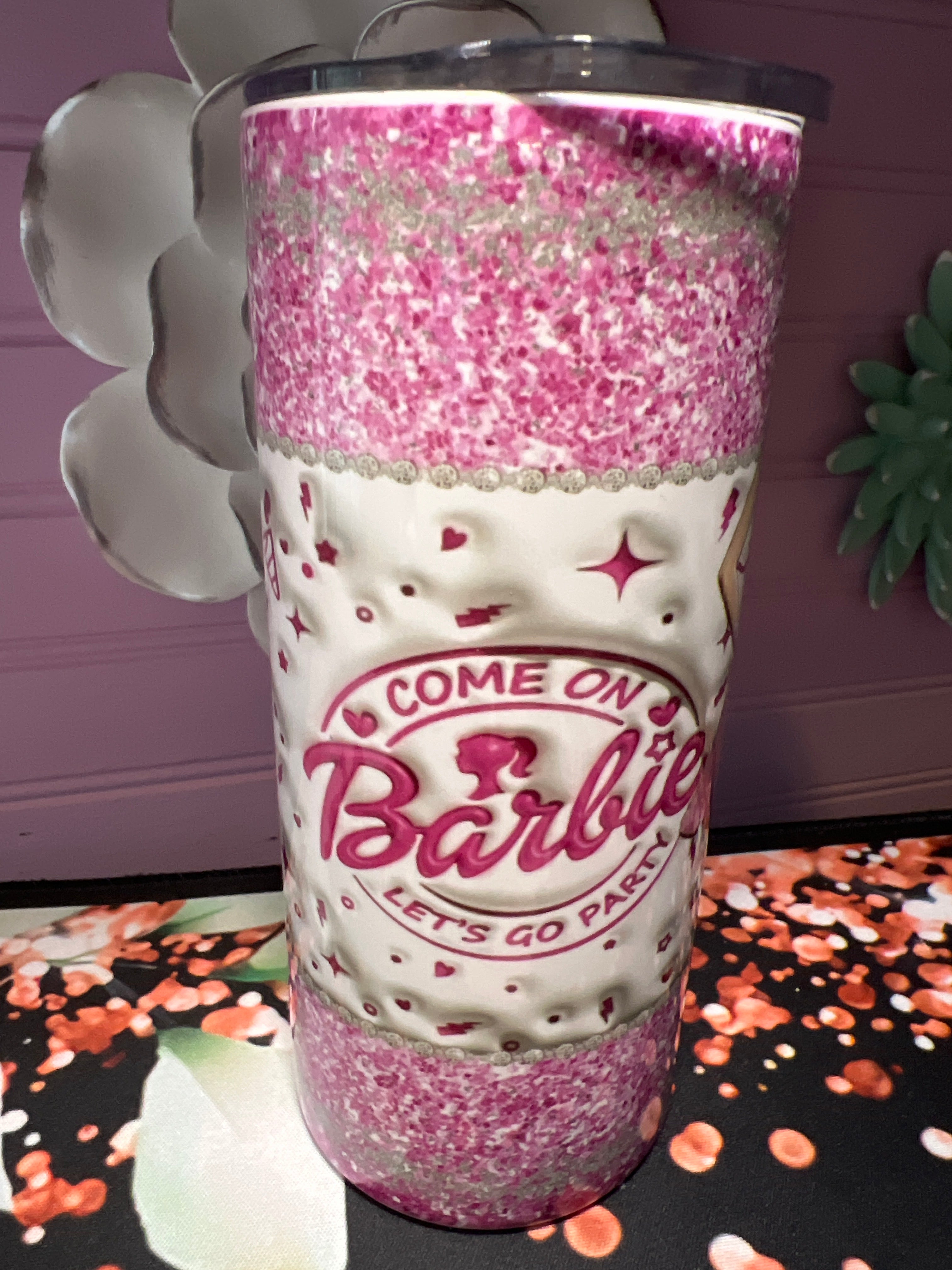 Barbie tumbler 15 oz