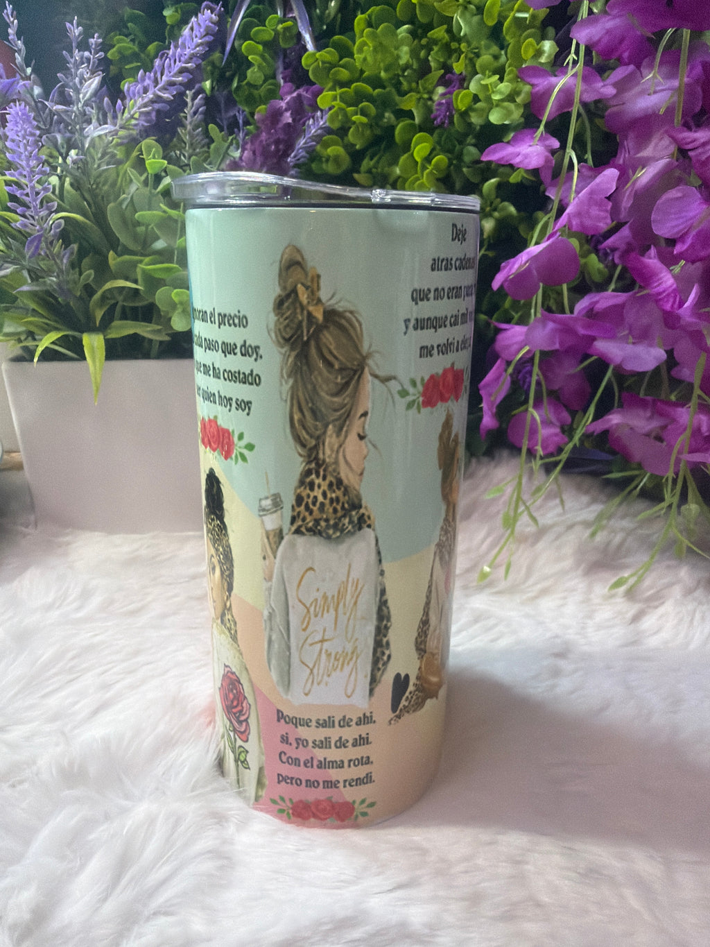 Salí de ahí tumbler 15 oz  2 in 1