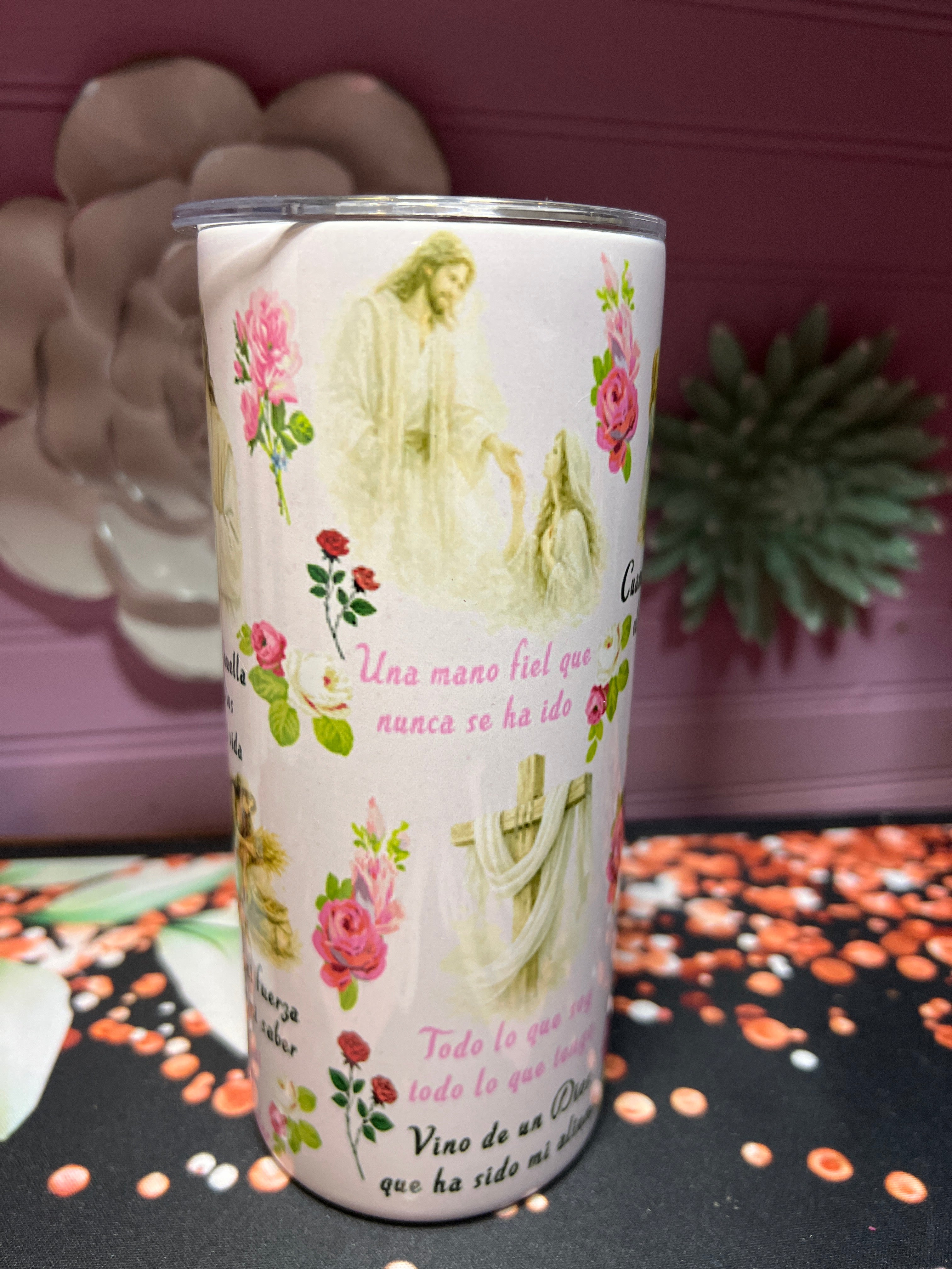 El deseo de Dios tumbler 15 oz