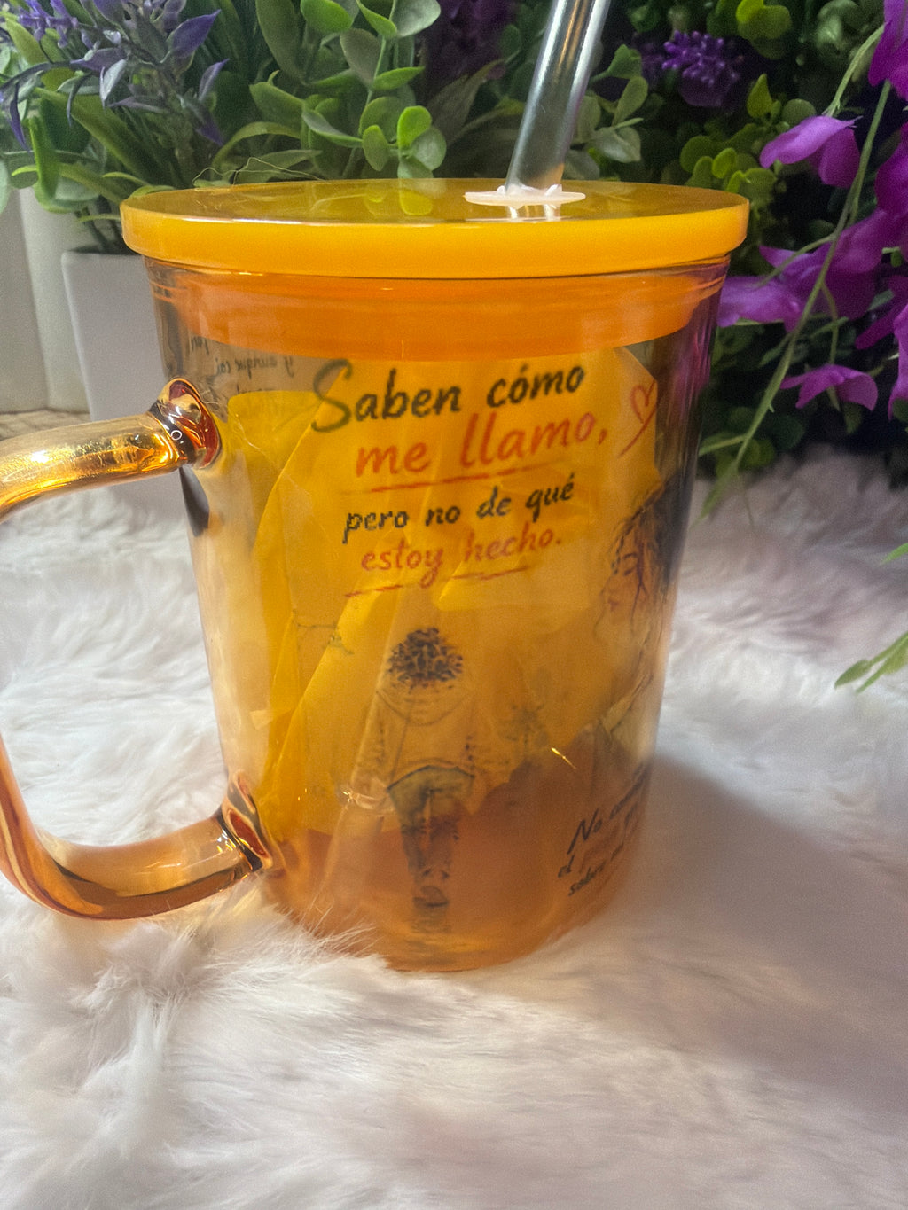 Salí de ahí glass cup 17 oz