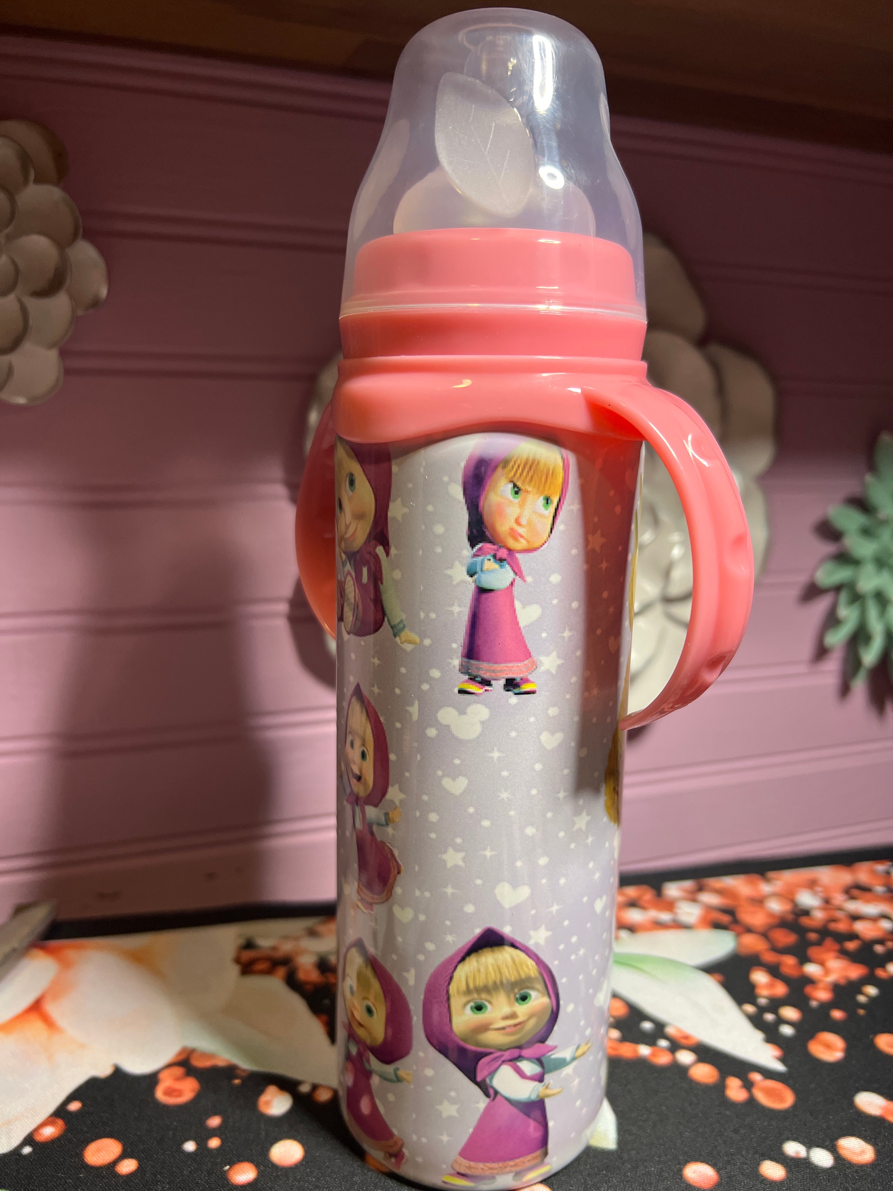 Masha y el oso biberón 8 oz
