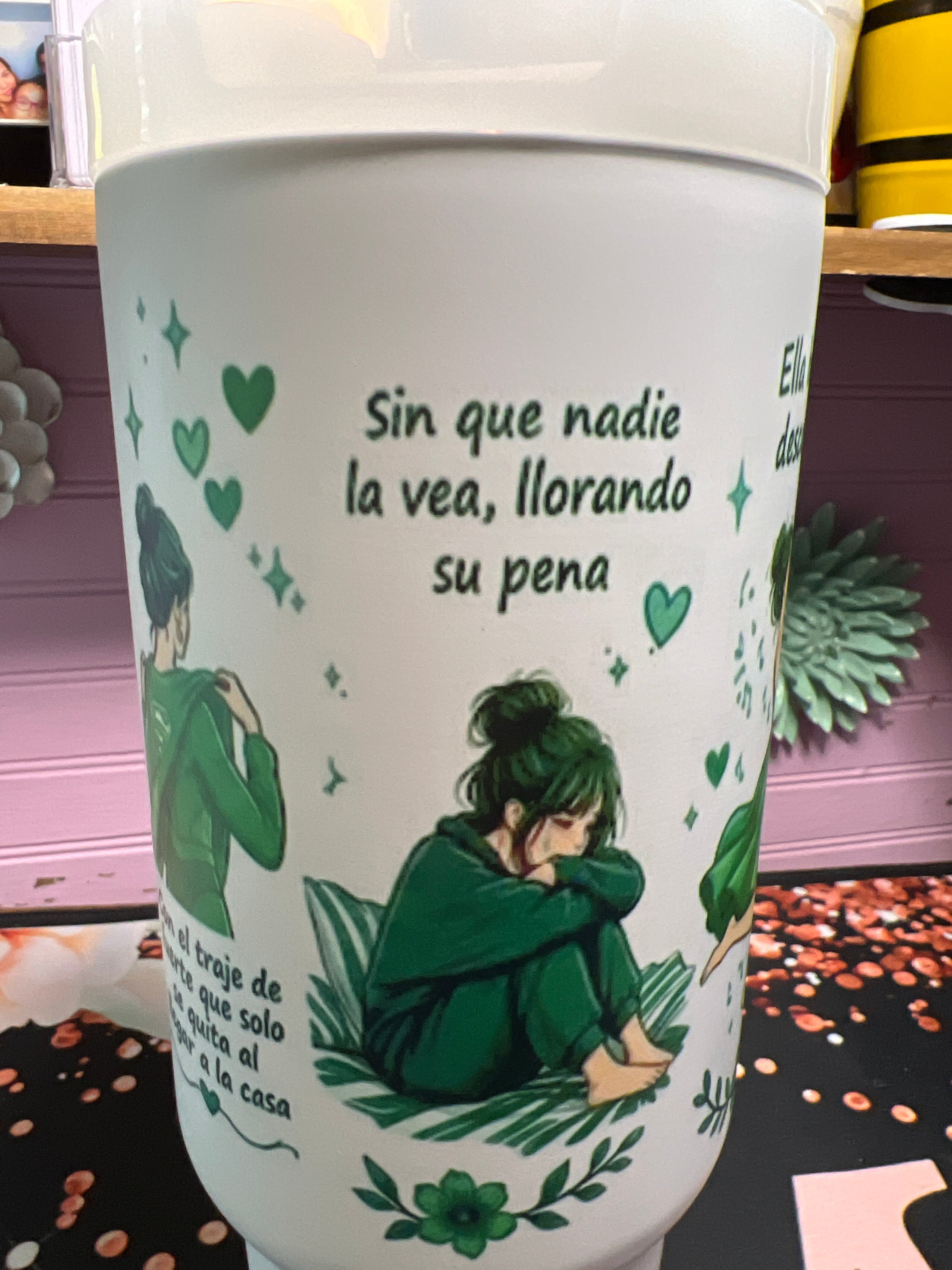À la niña que fui tumbler 40 oz