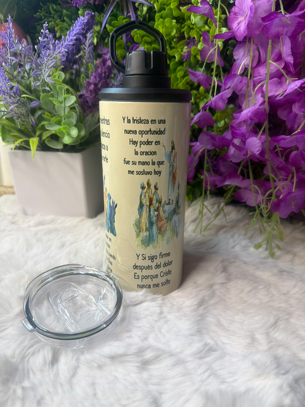 Hay poder en la oración tumbler 15 oz 2 in 1