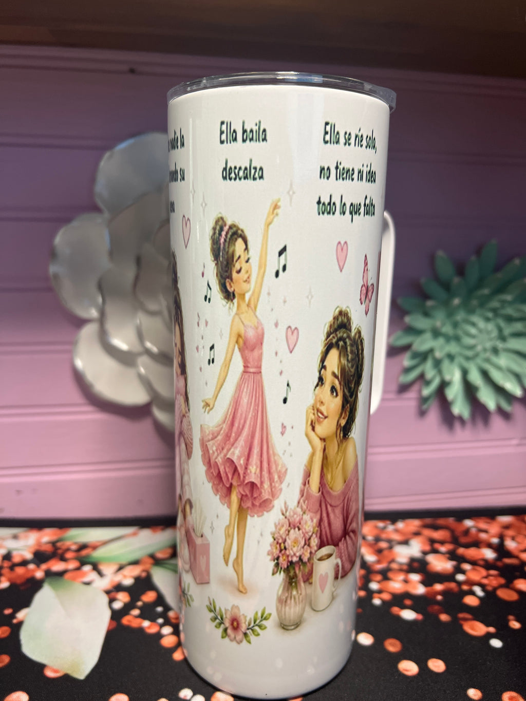 À la niña que fui tumbler 20 oz