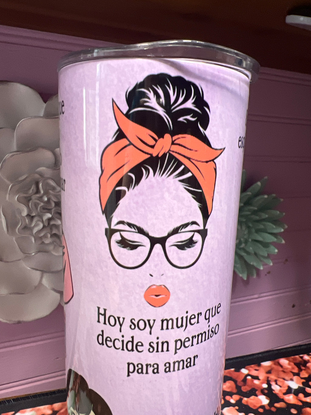 Que Hablen De Mi tumbler 20 oz