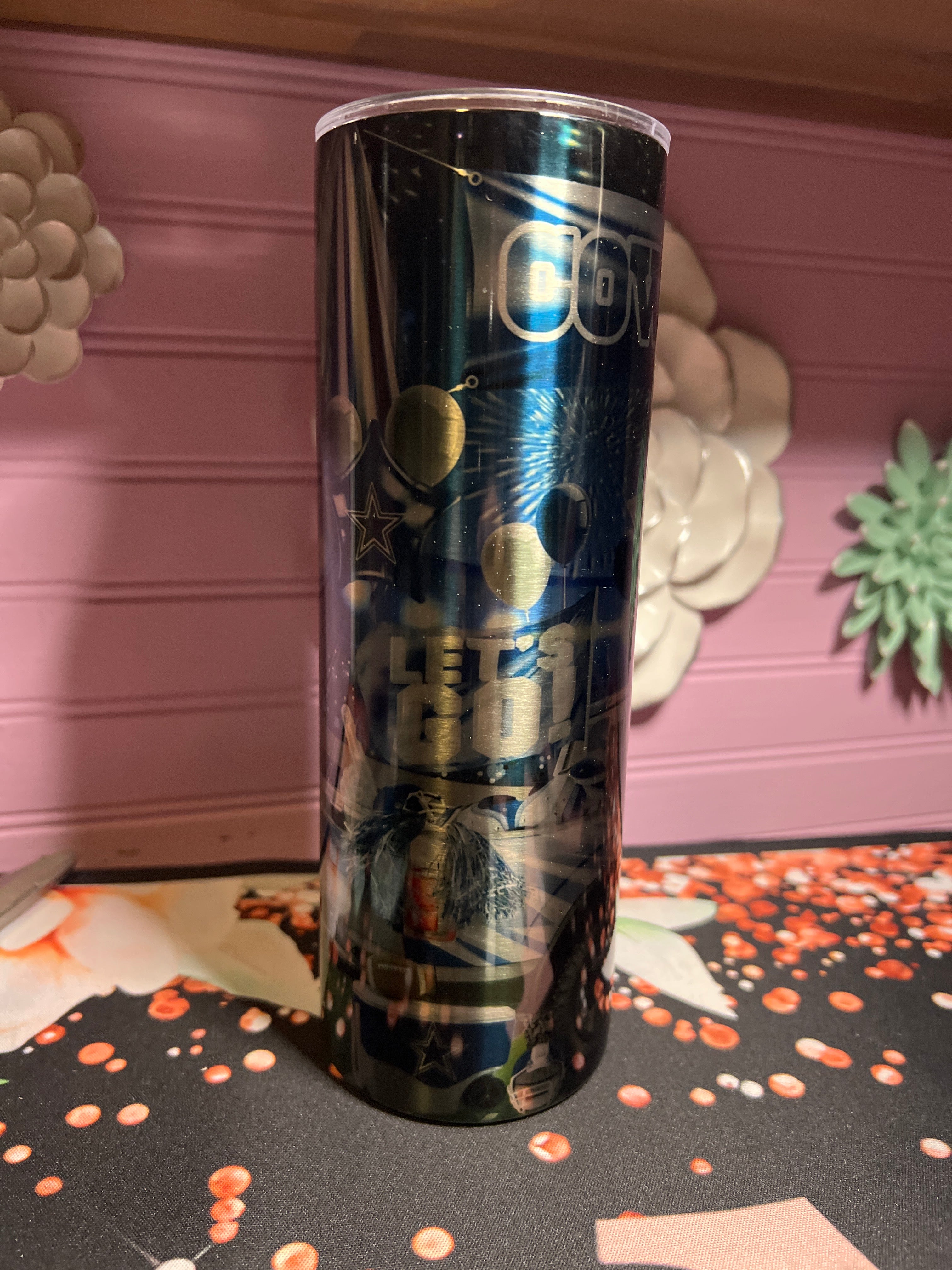 Cowboys acero inoxidable tumbler 20oz