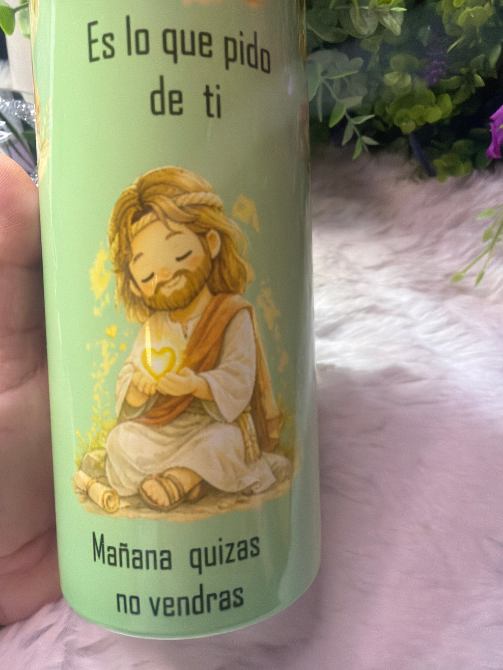 Un día à la vez tumbler 20 oz