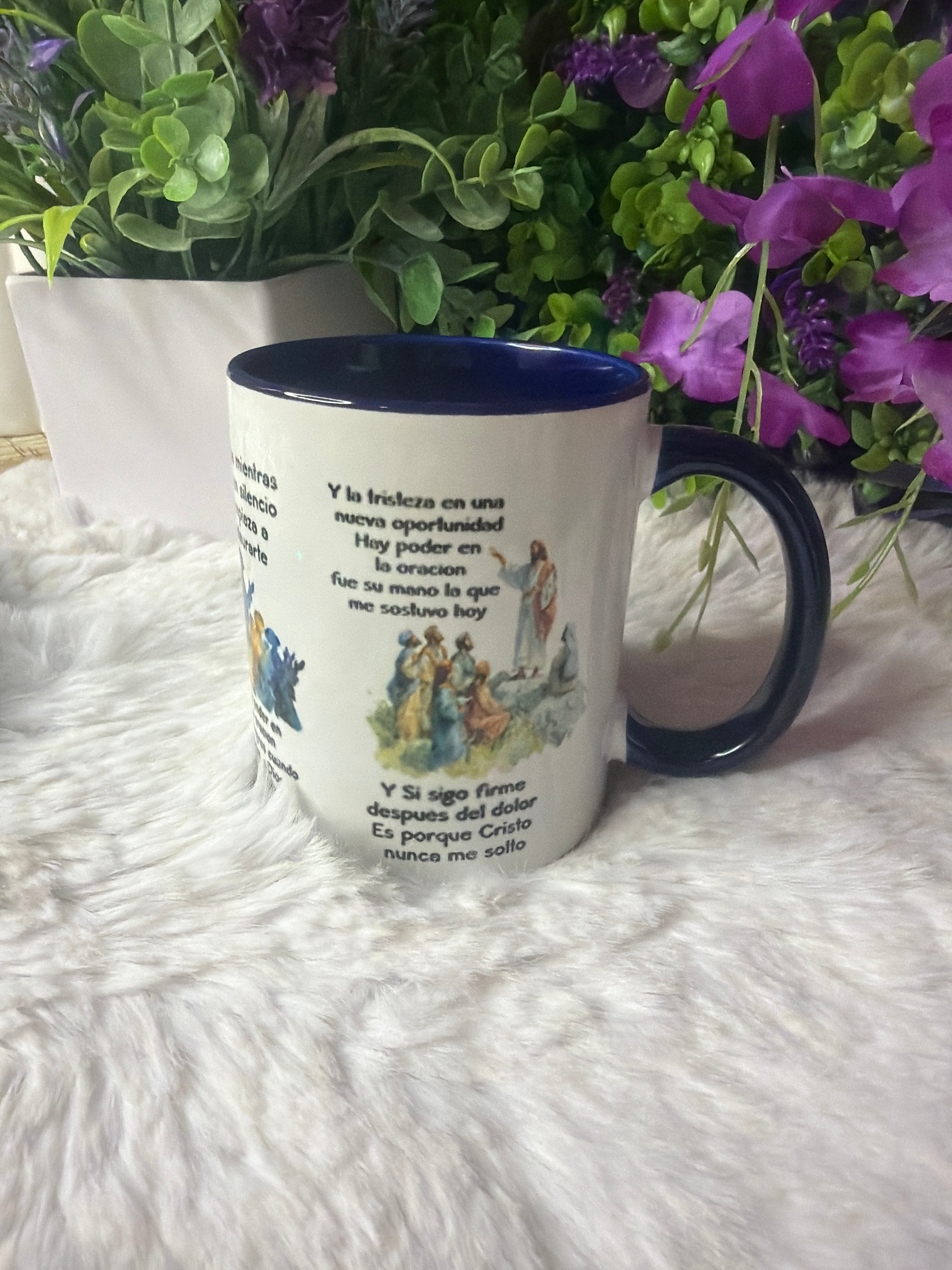Hay poder en la oración taza 11 oz