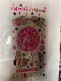 Cafecito y chisme stickers UV DTF