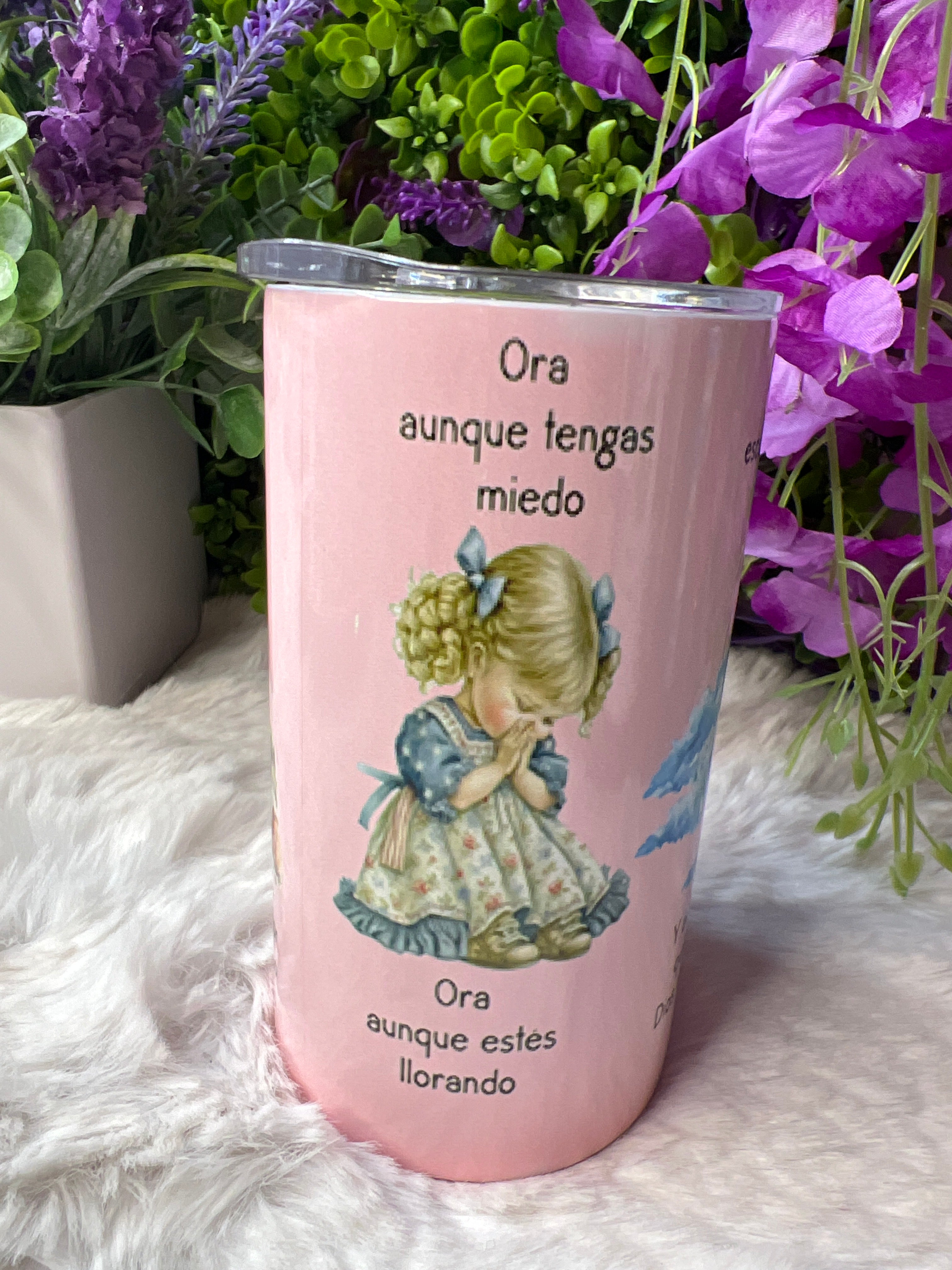 Hay poder en la oración tumbler 12 oz