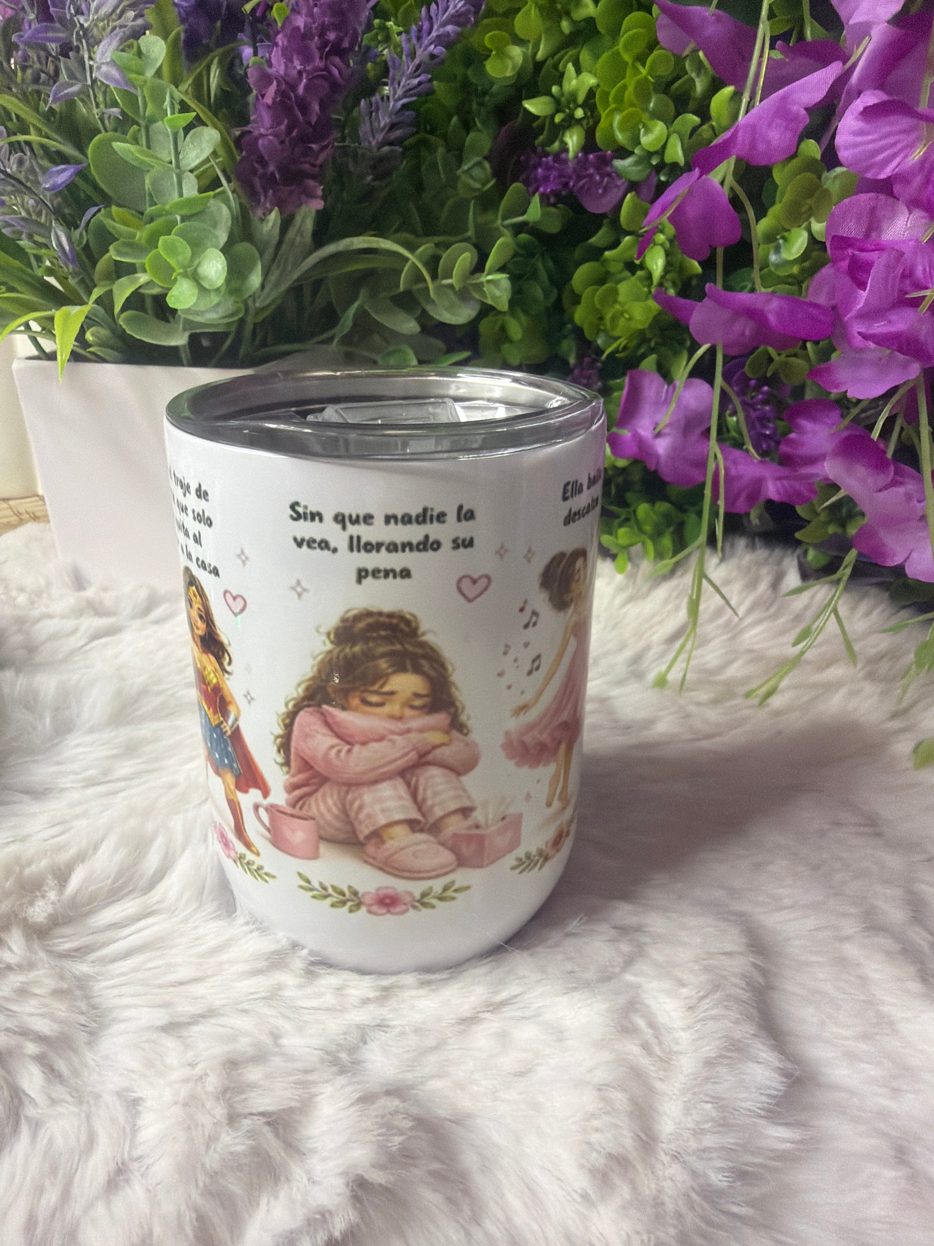 À la niña que fui cup 12 oz