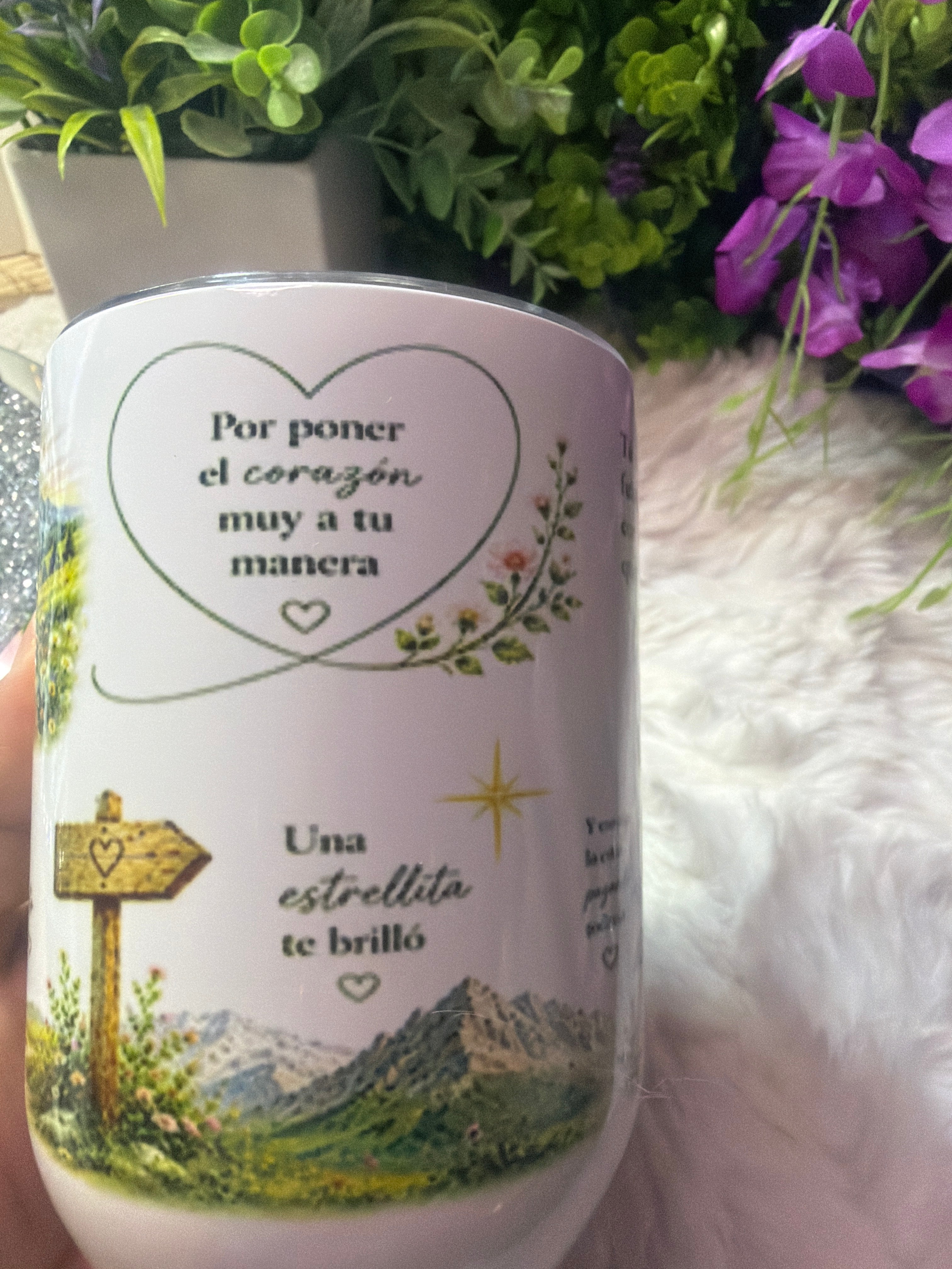 À La Niña Que fui cup 12 oz
