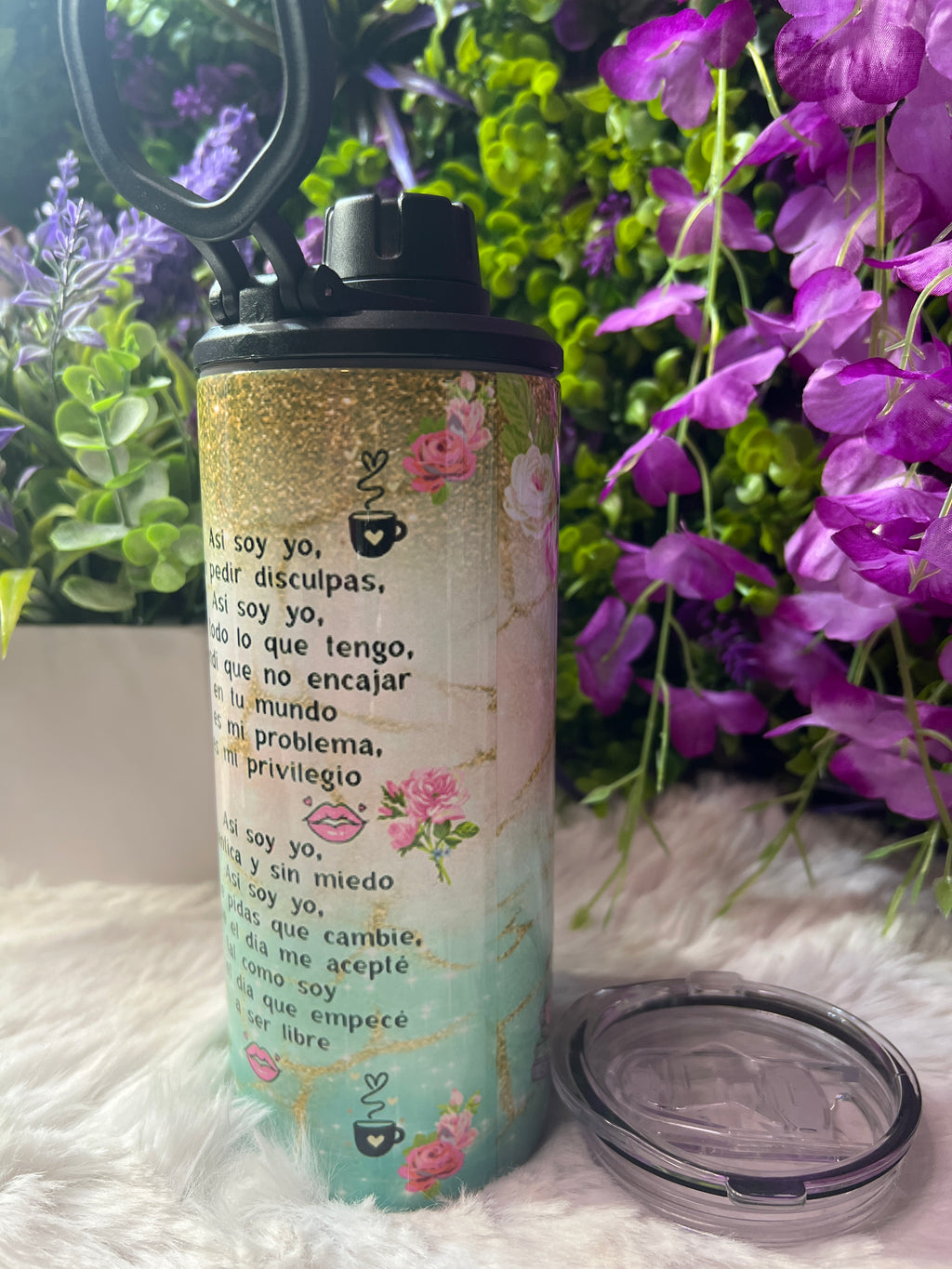 Así soy yo tumbler 15 oz 2 in 1