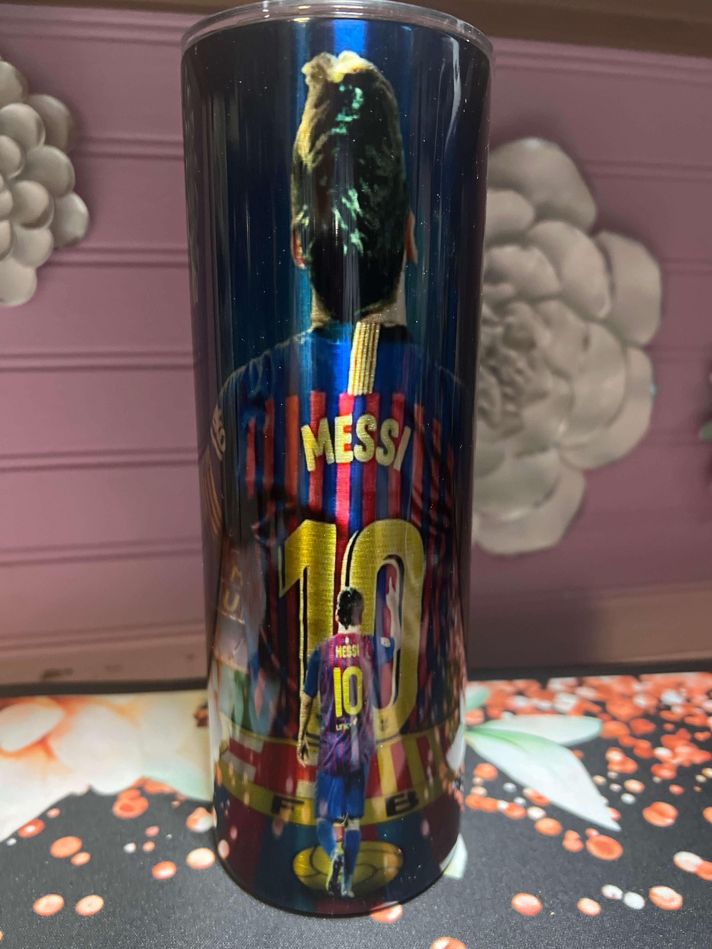 Messi tumbler 20 oz