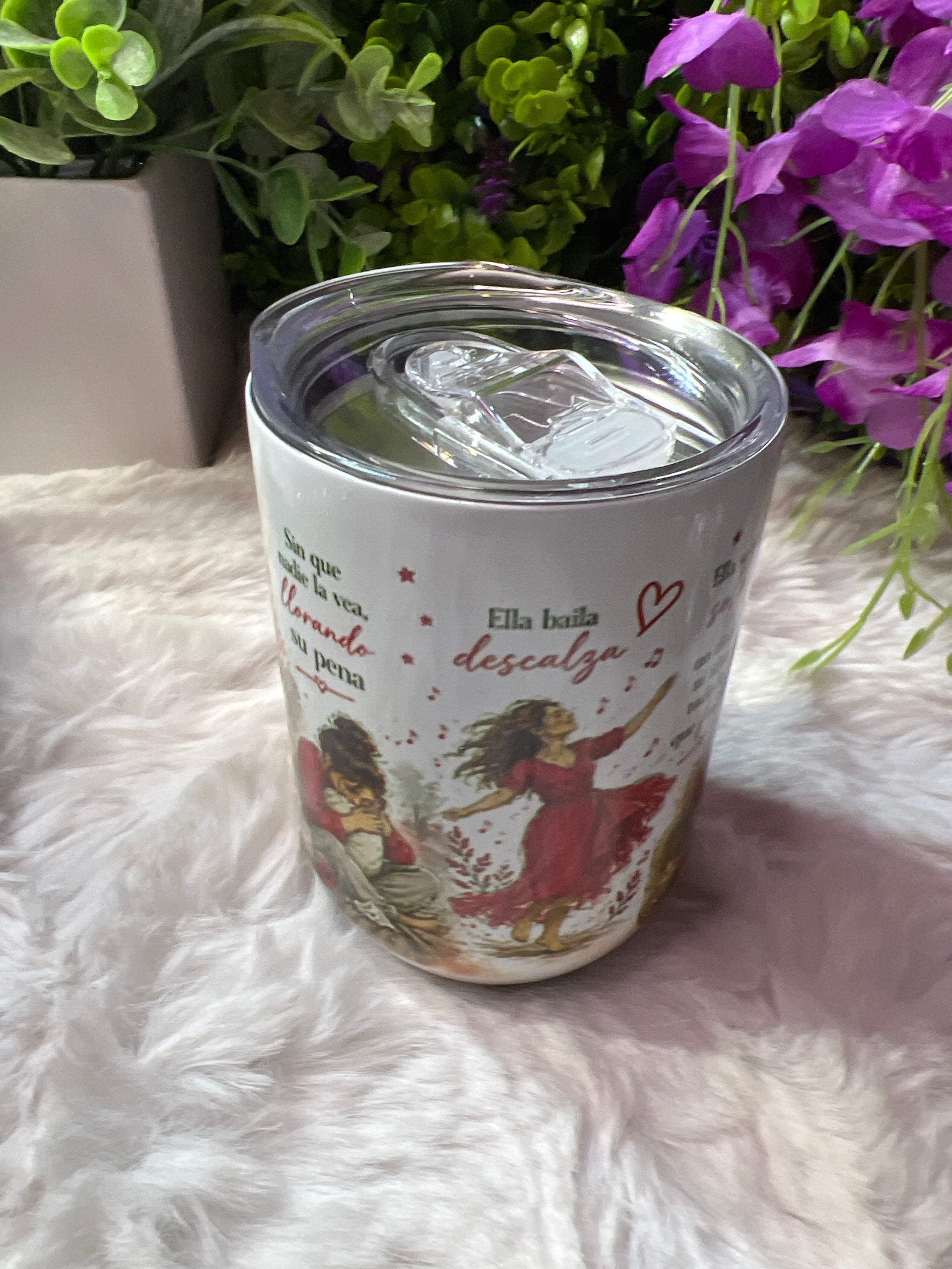 À la niña que fui cup 12 oz