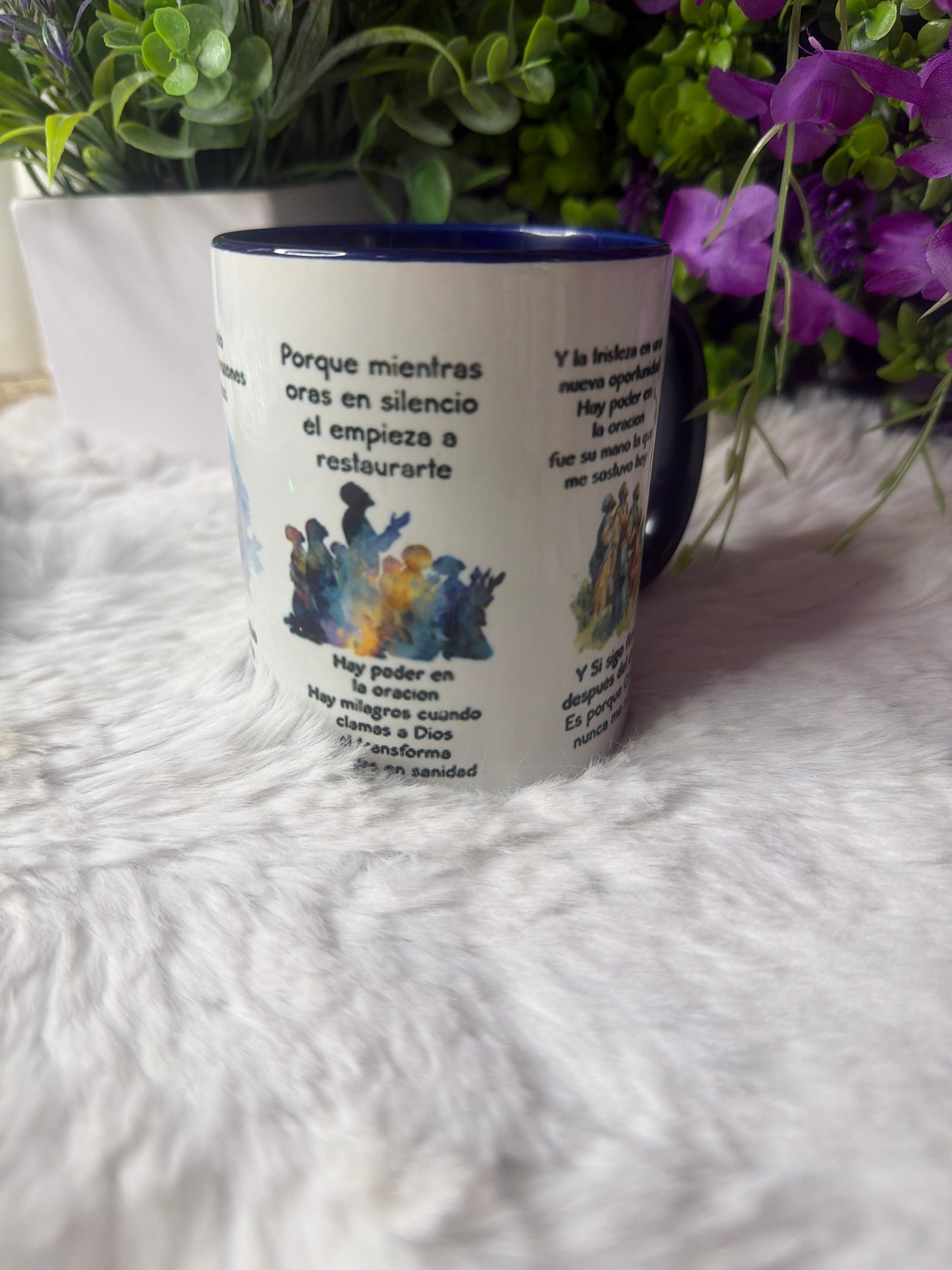 Hay poder en la oración taza 11 oz