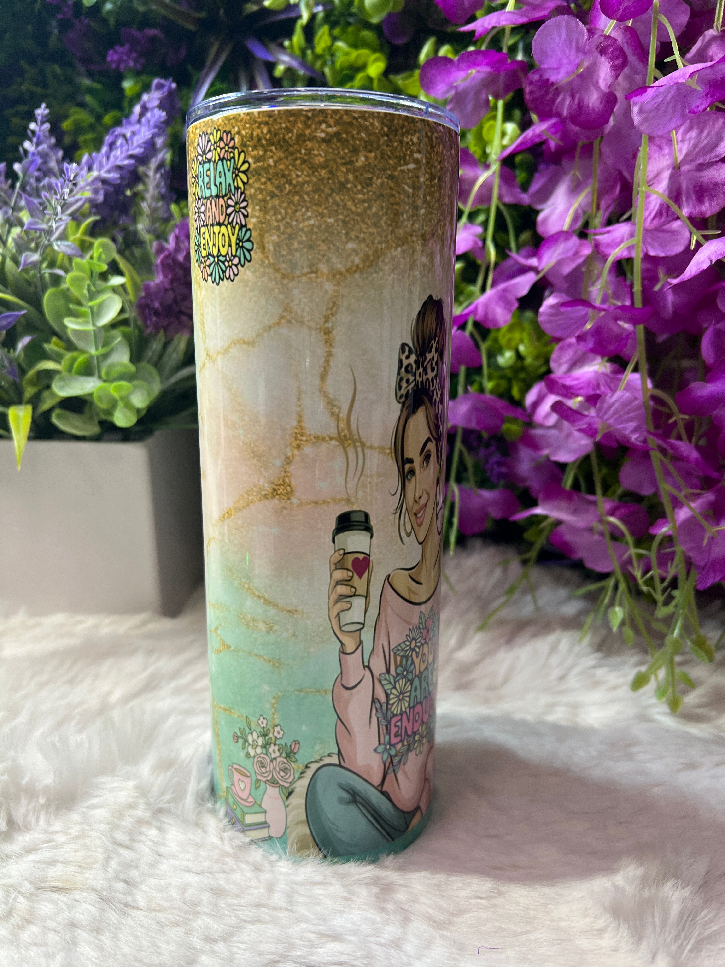 Así soy yo tumbler 20 oz