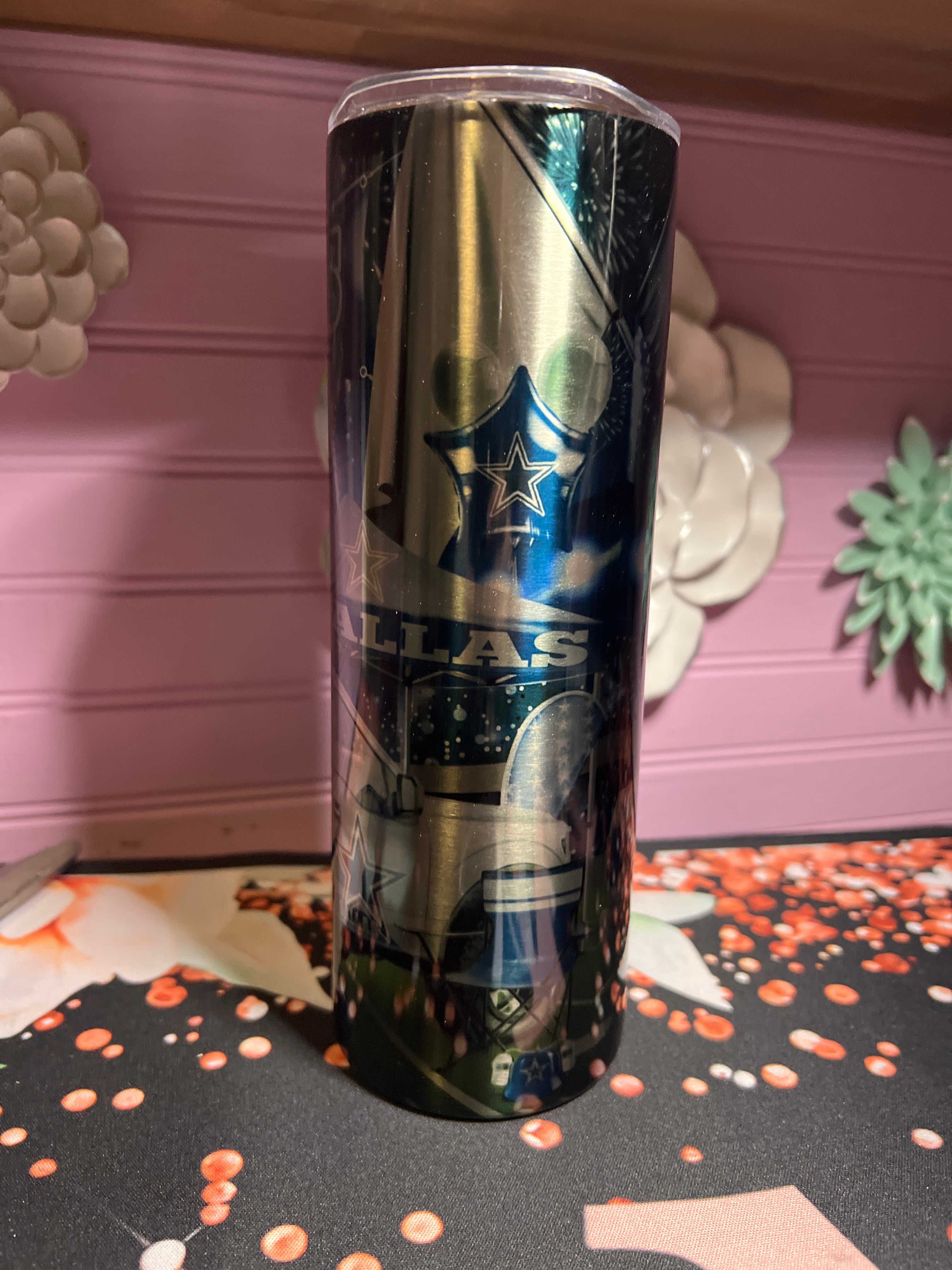Cowboys acero inoxidable tumbler 20oz