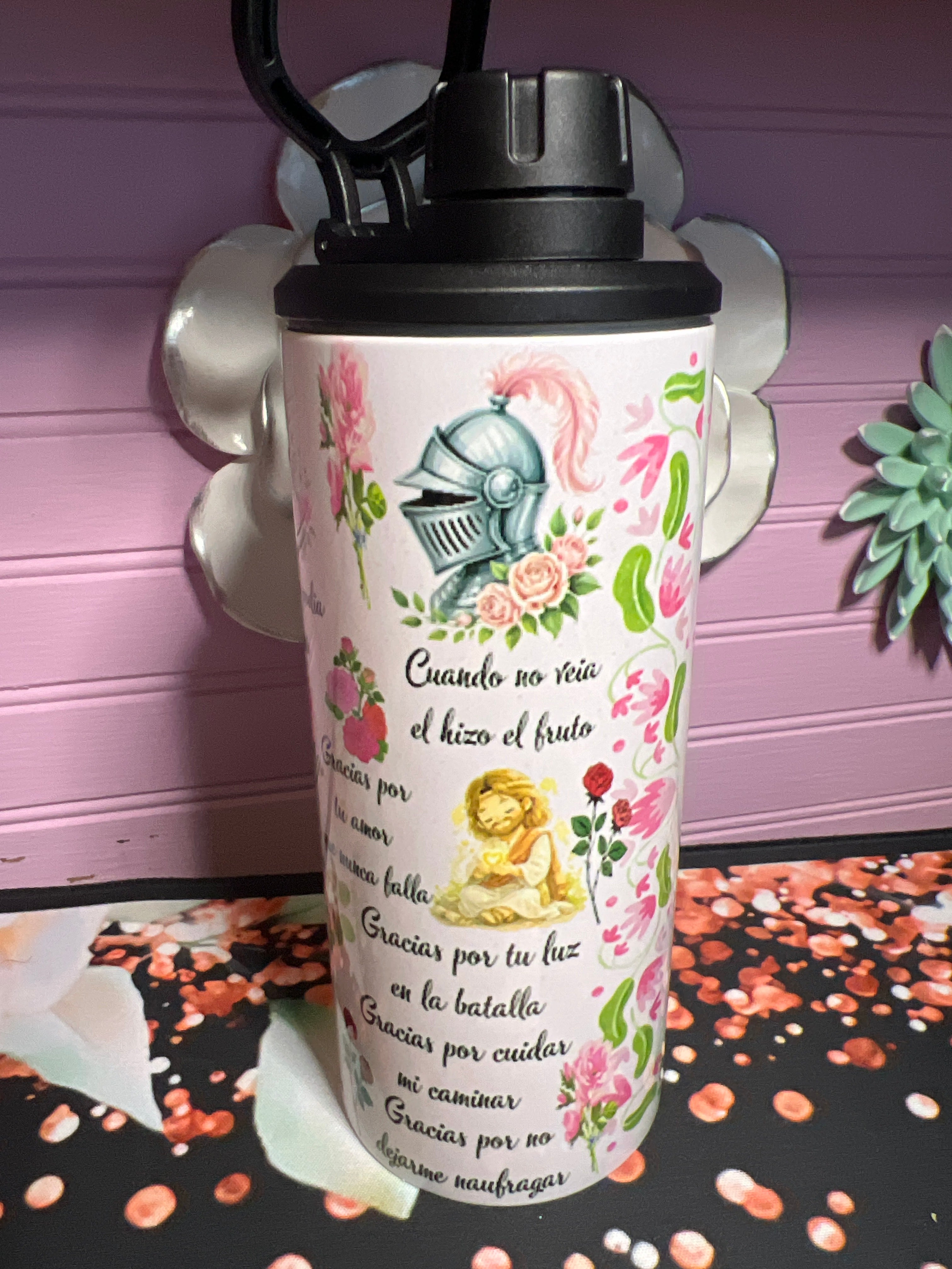 El deseo de Dios tumbler 15 oz 2 in 1