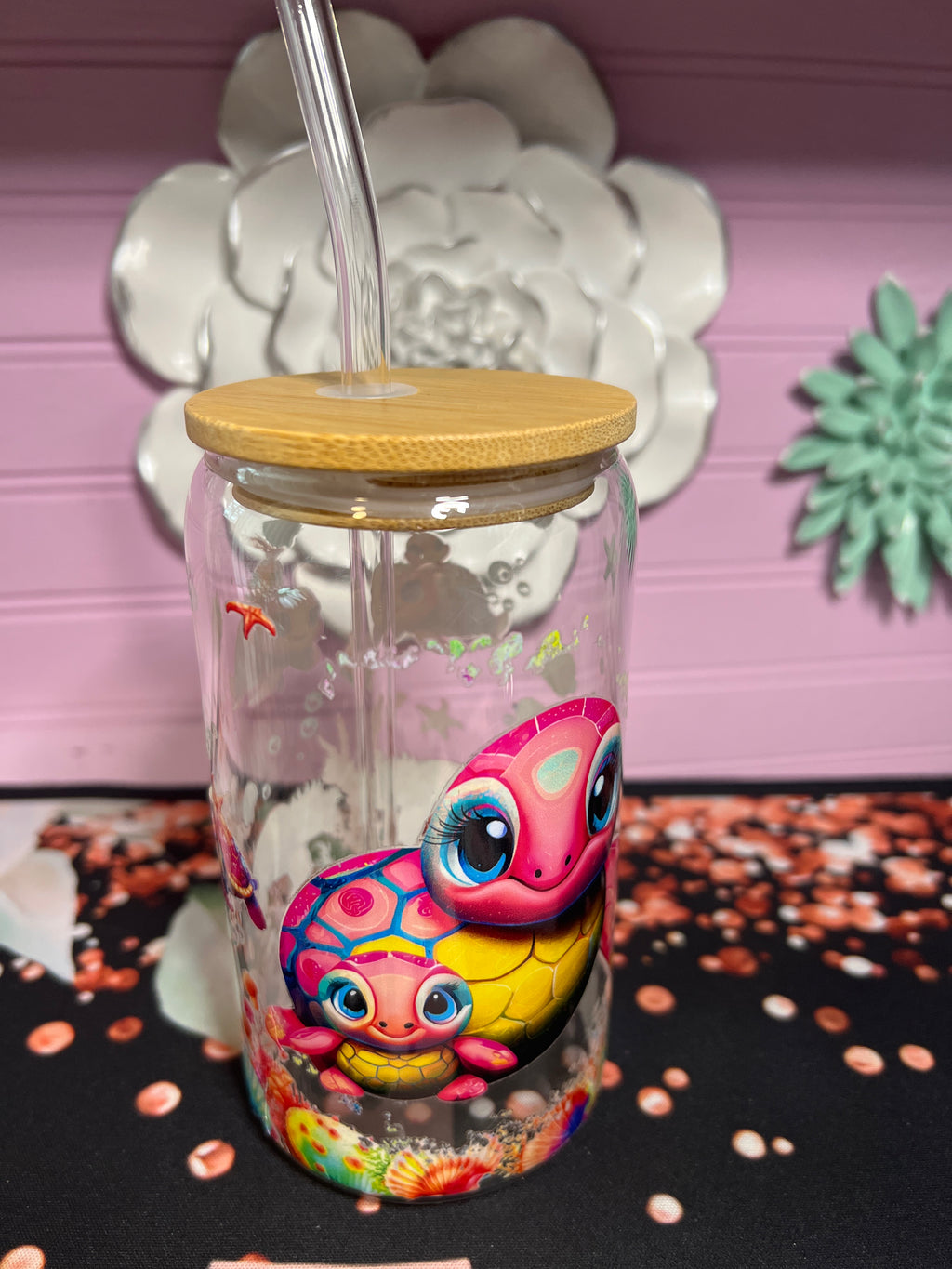 Glass cup 16oz