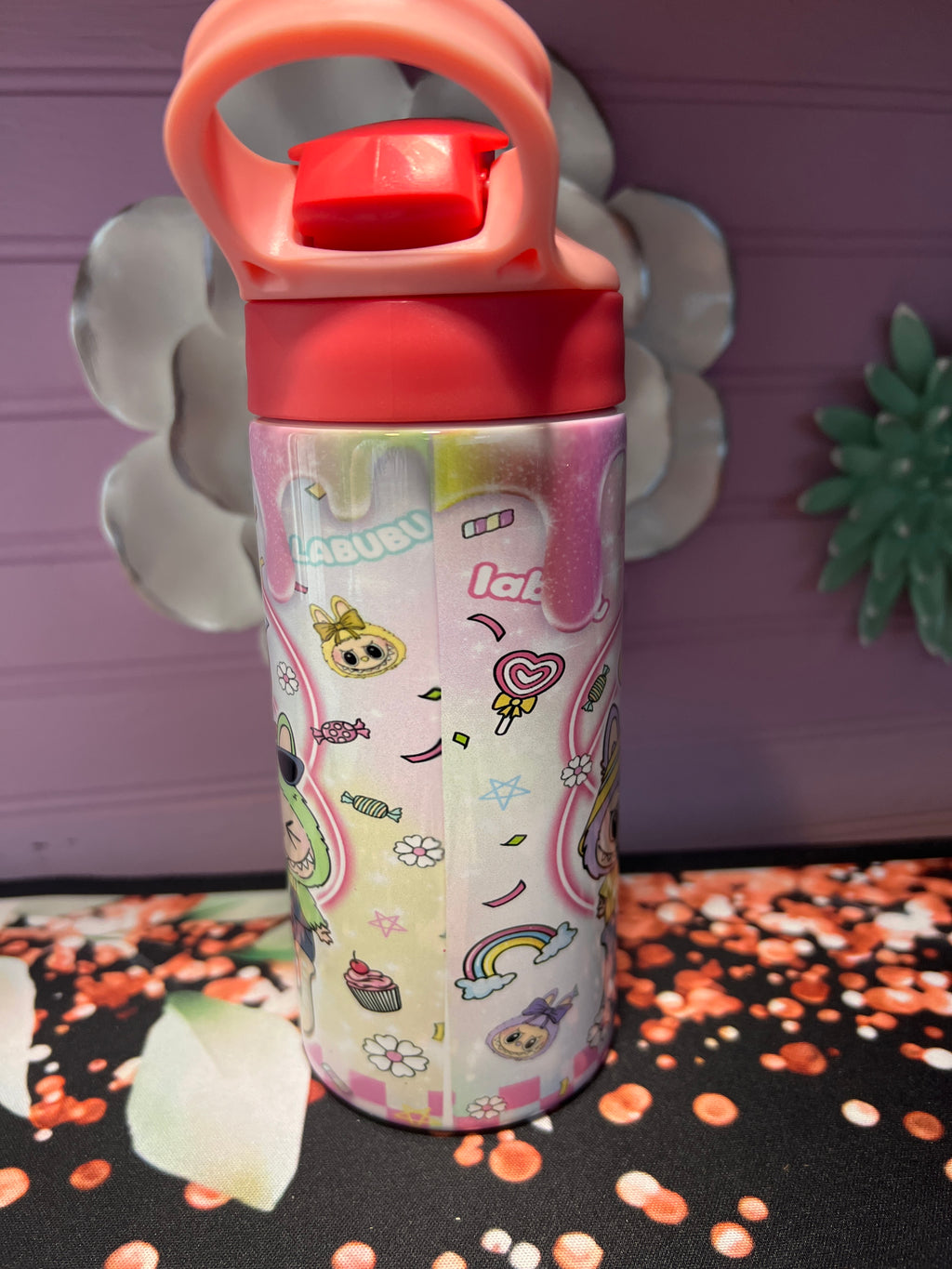 Labubu tumbler 12 oz