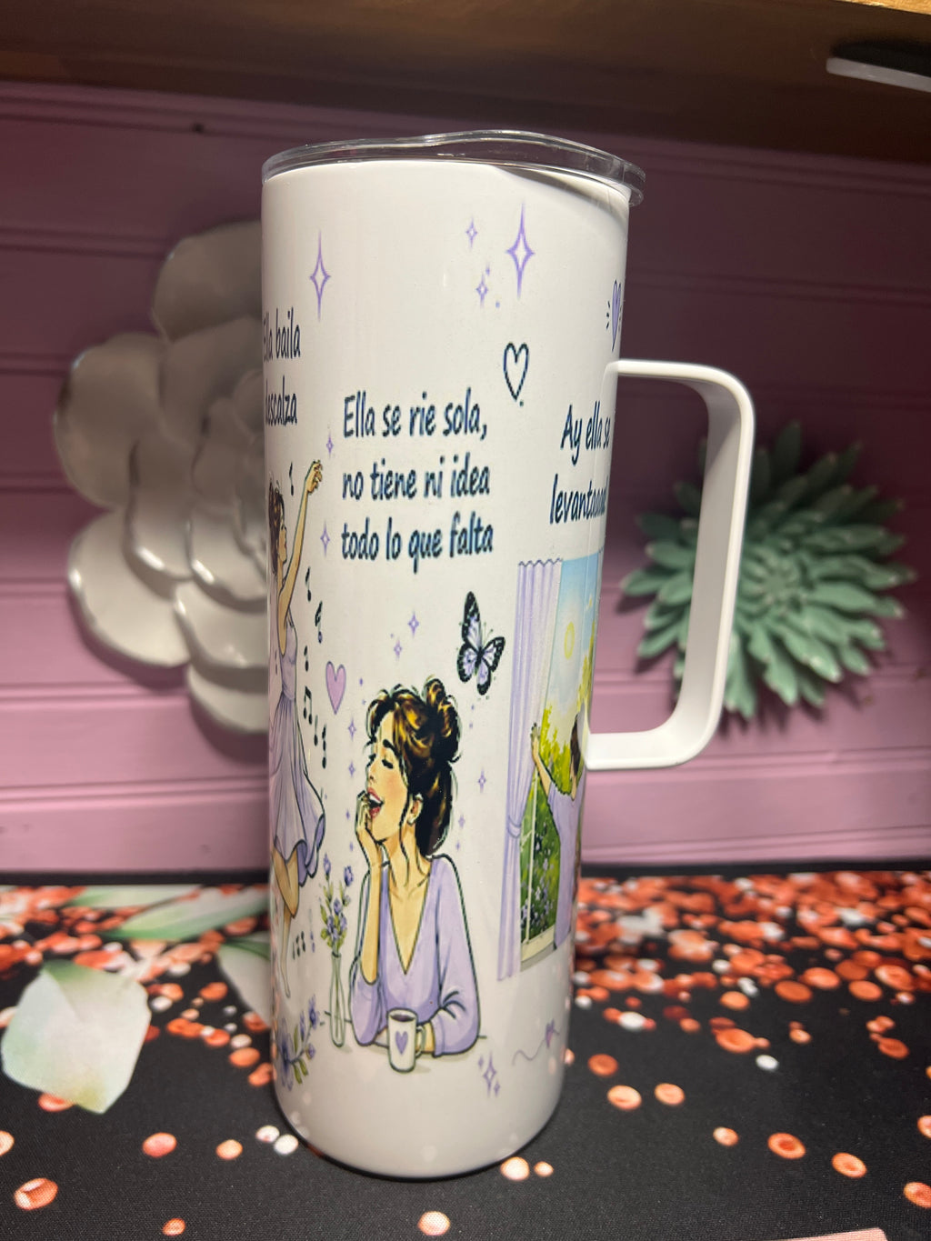 À la niña que fui tumbler 20 oz