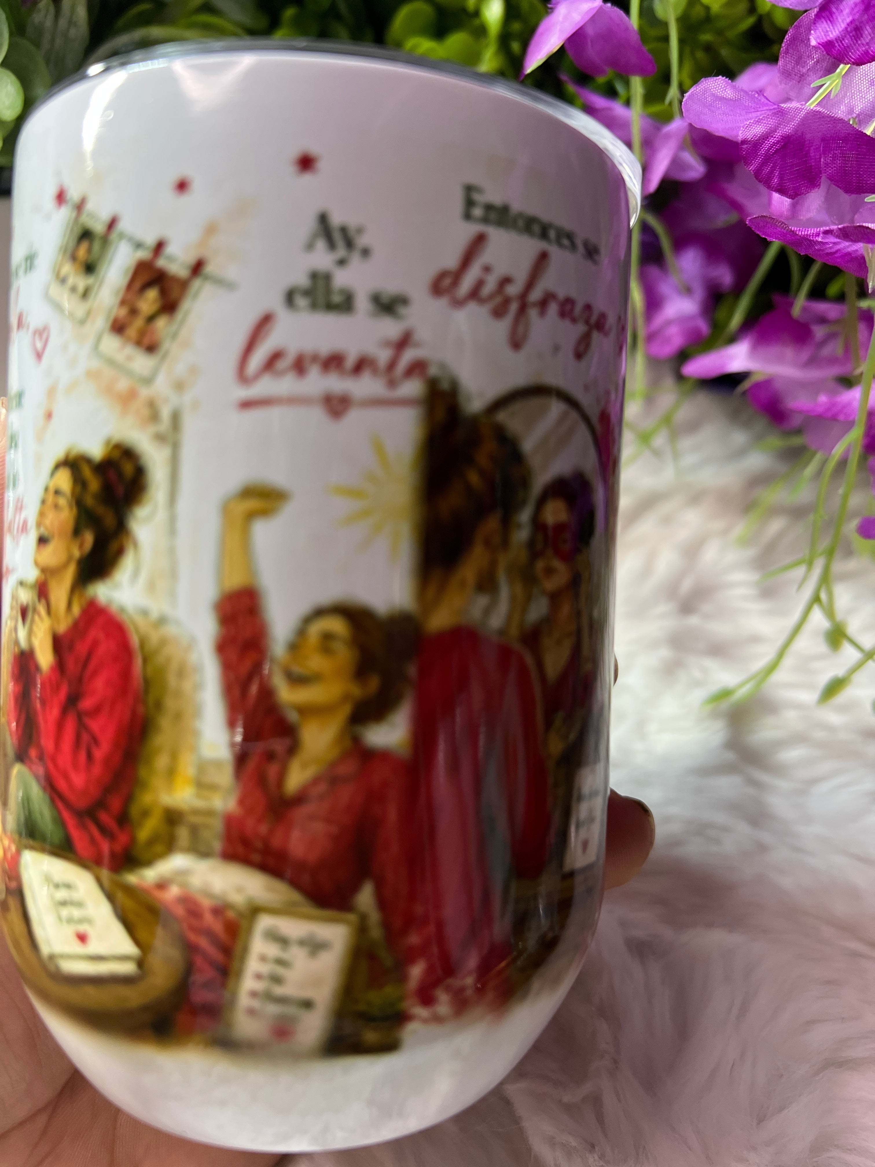 À la niña que fui cup 12 oz