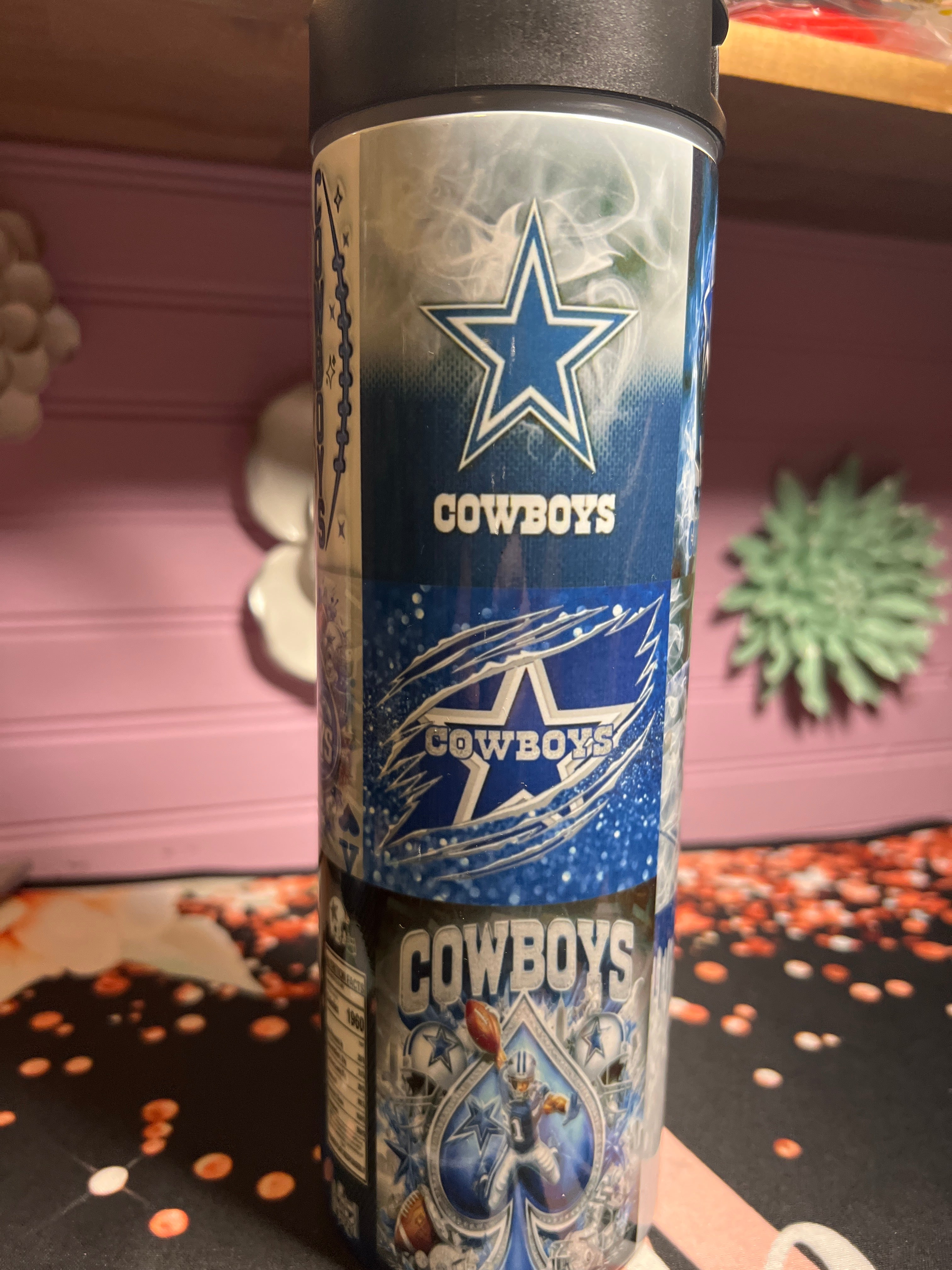 Cowboys tumbler 20 oz