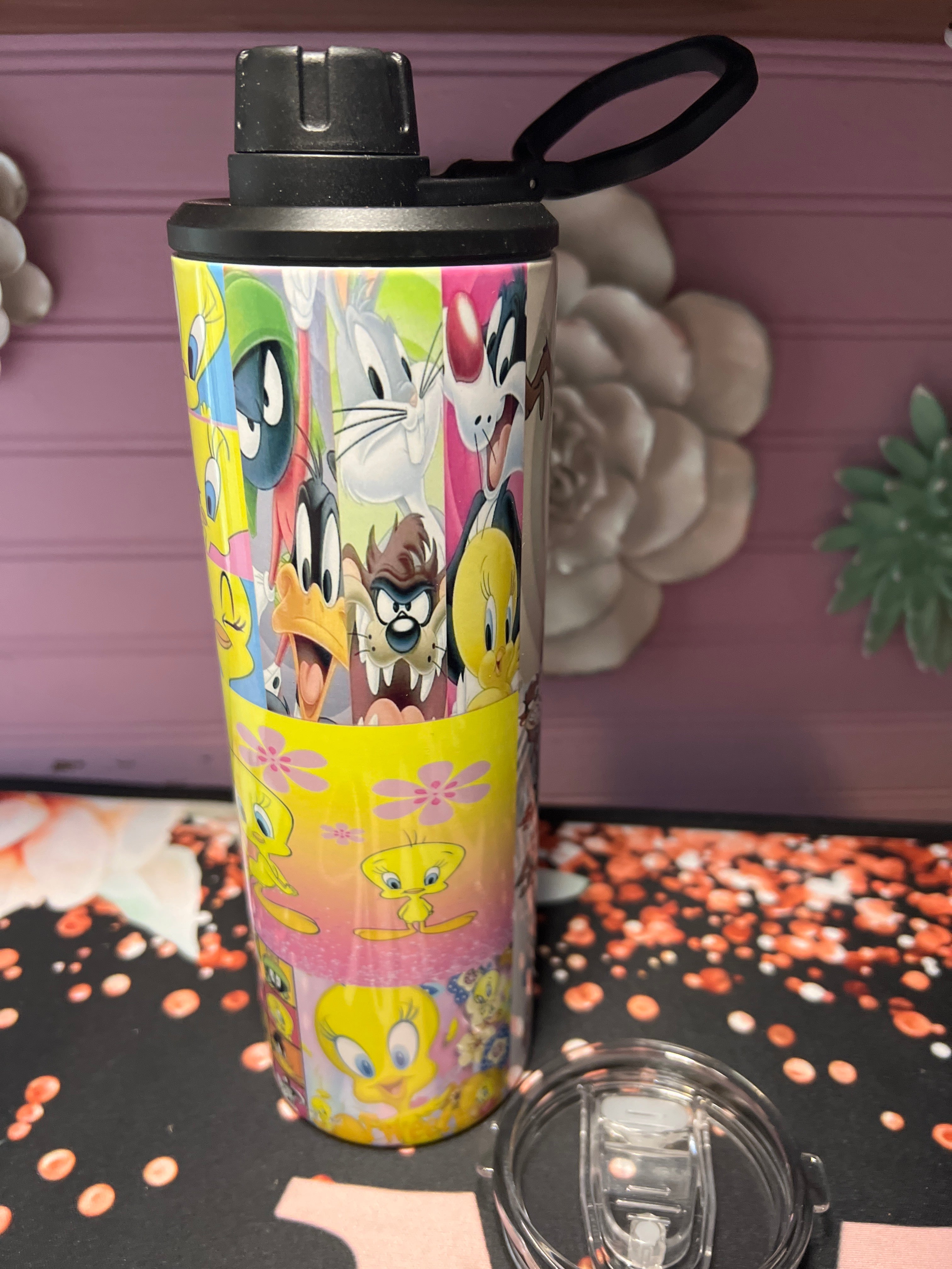 Tweety tumbler 20oz 2 in 1