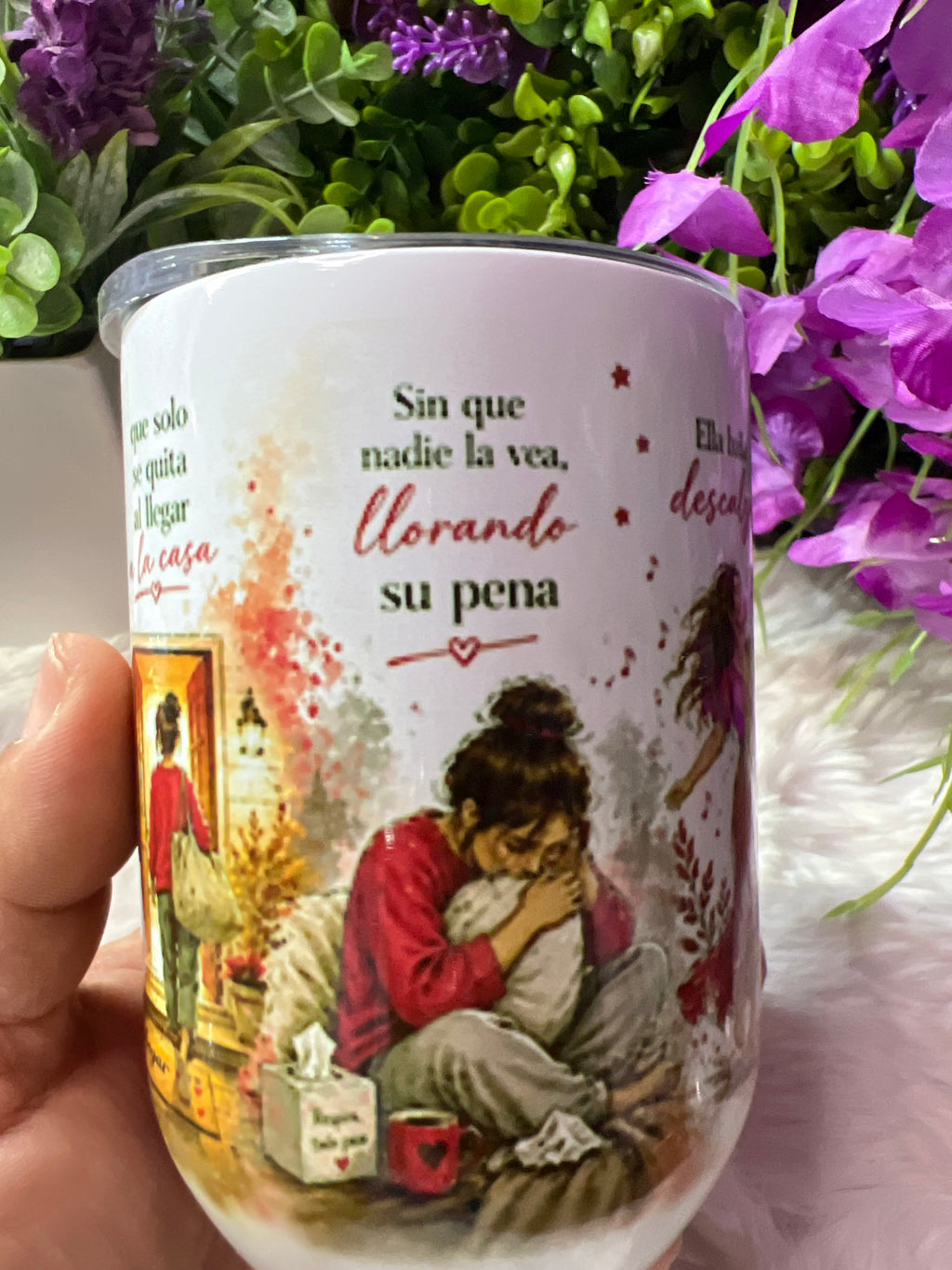 À la niña que fui cup 12 oz