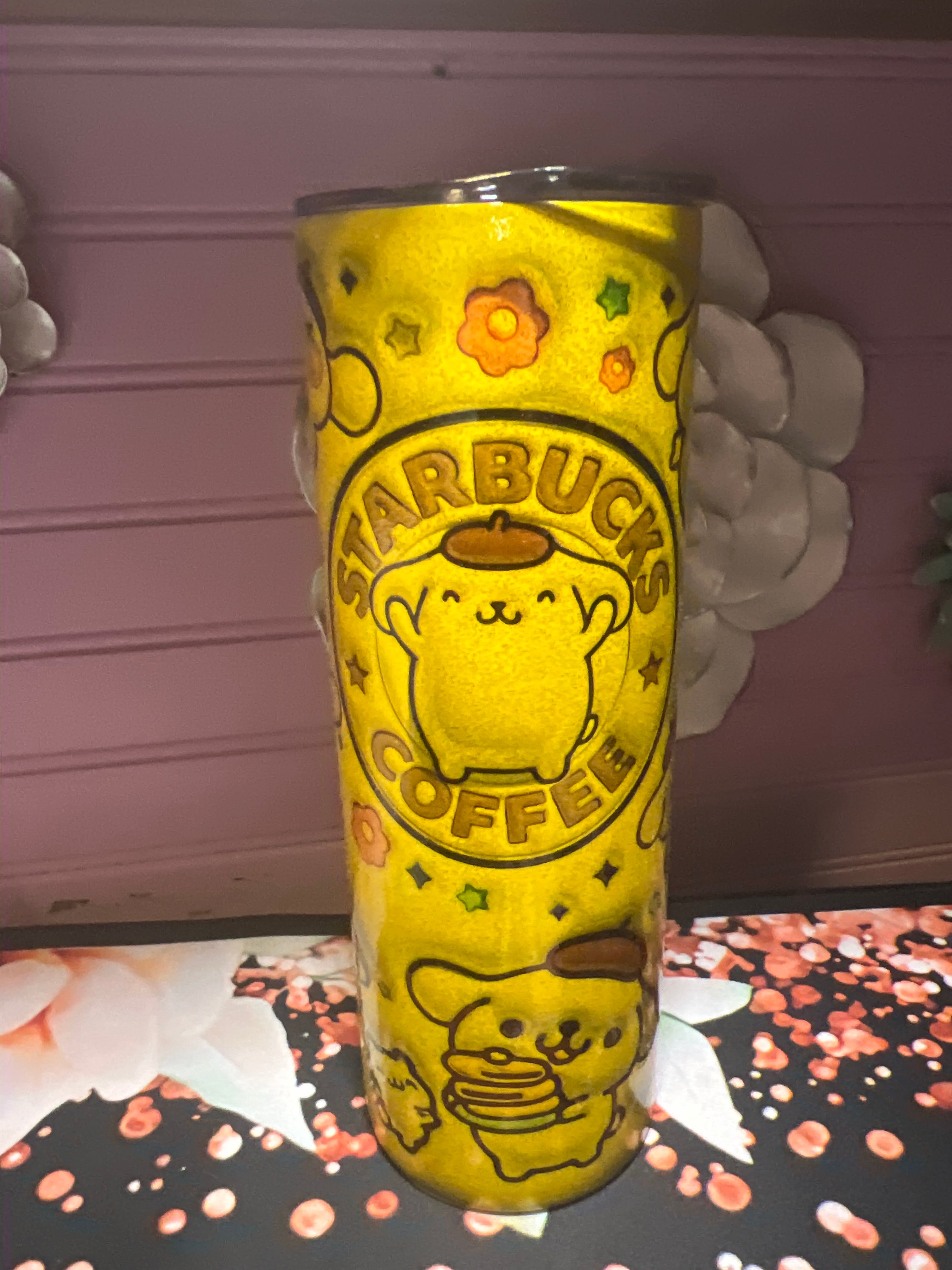Pompompurin tumbler 20 oz