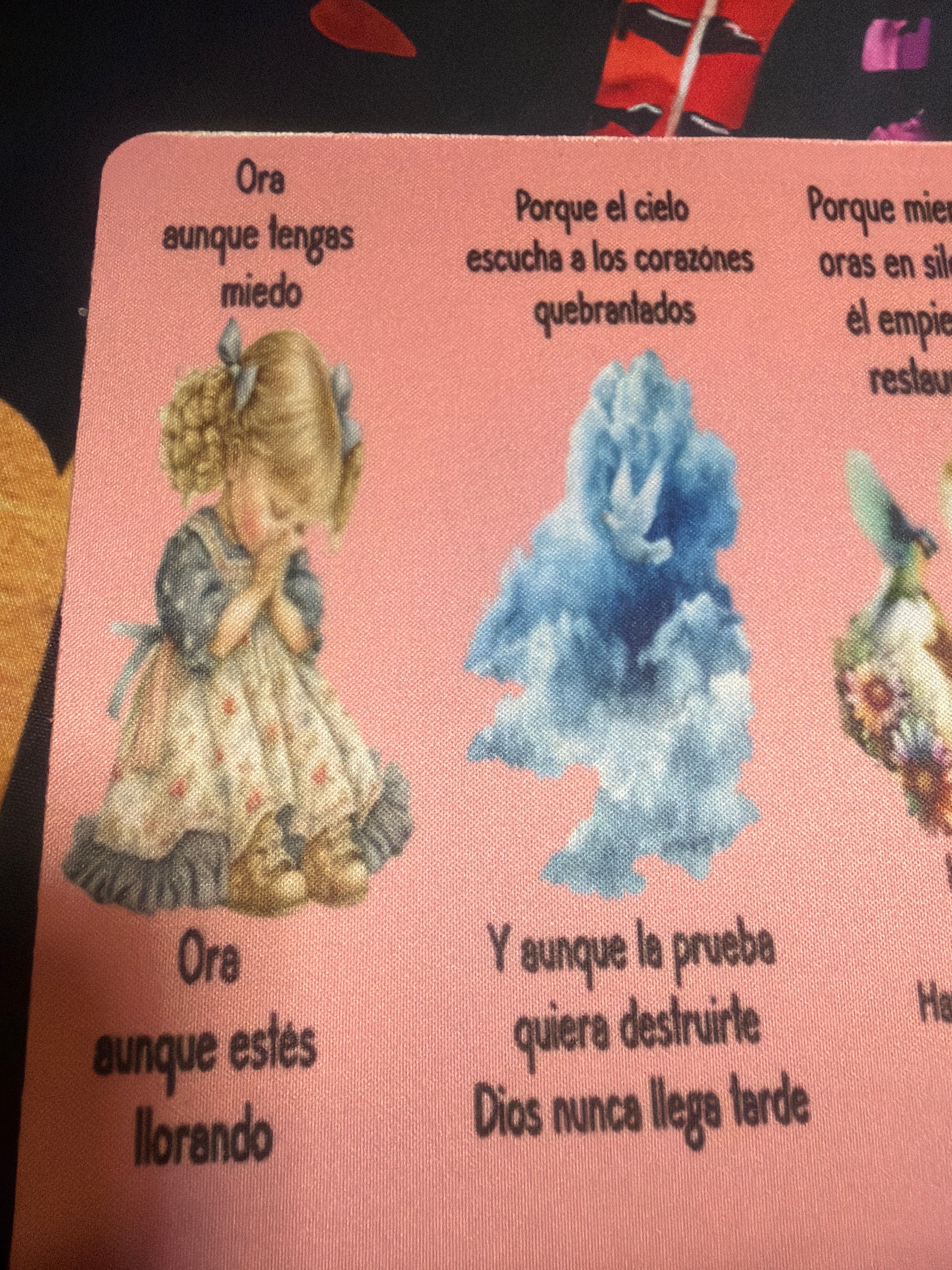 Hay poder en la oración tapete para mouse 8.7”x7.1”