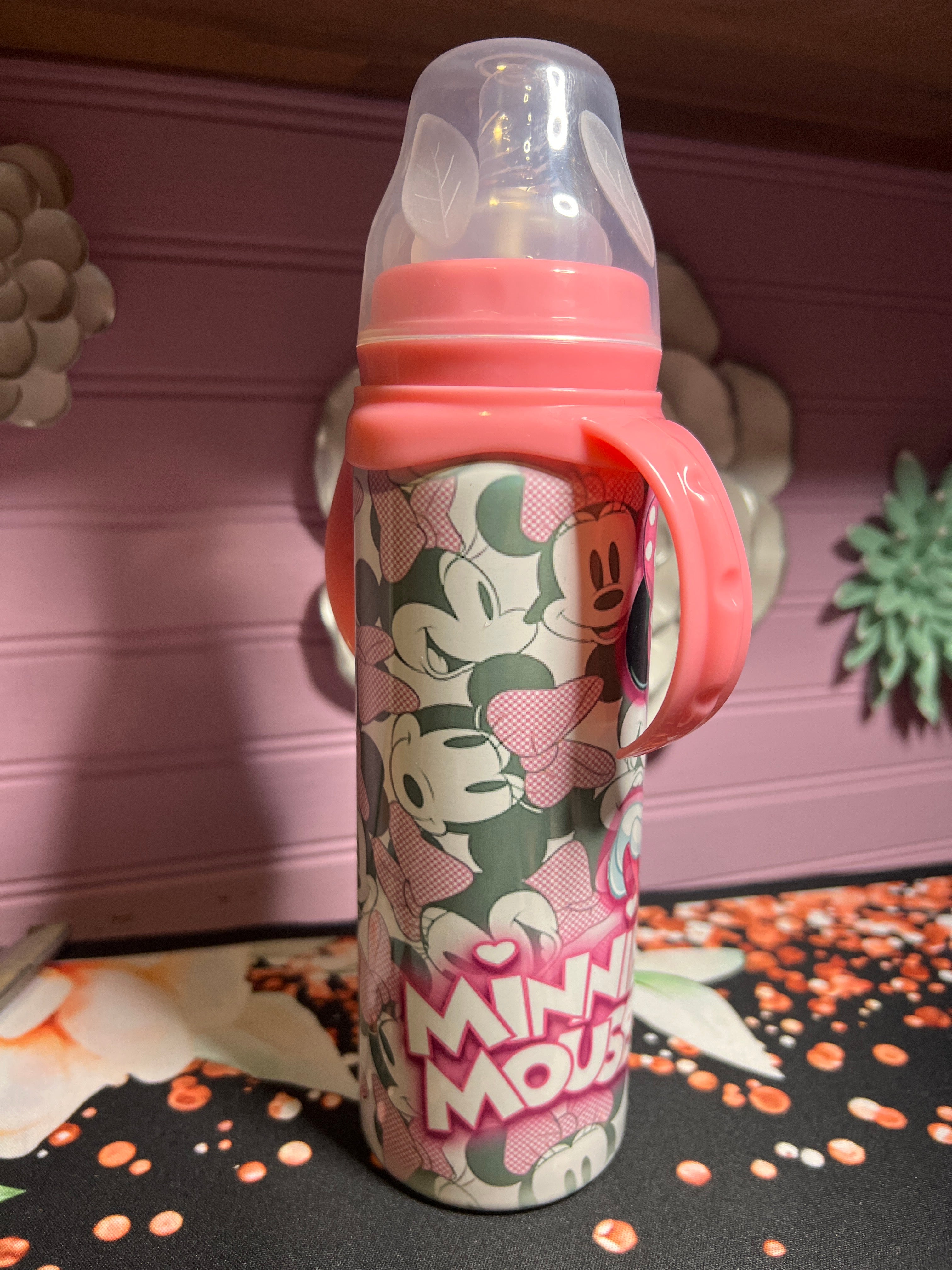 Minnie Mouse biberón 8oz