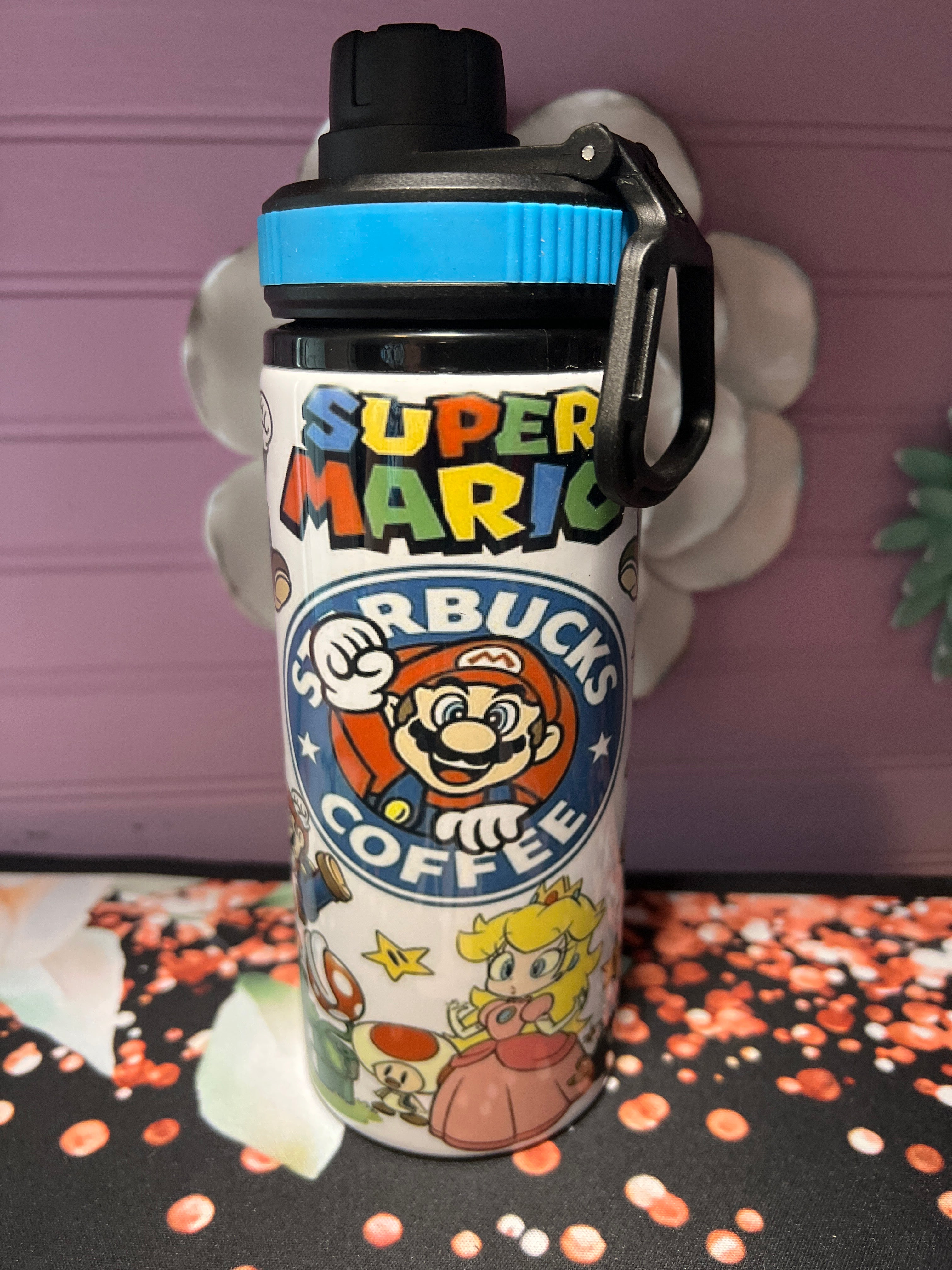 Super Mario tumbler 20oz
