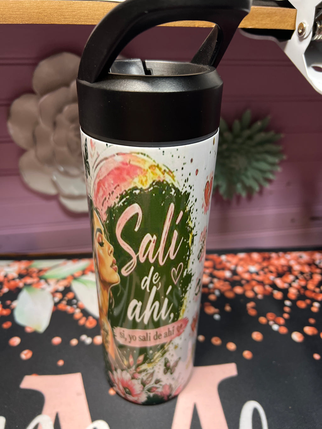 Salí de ahí tumbler 20oz
