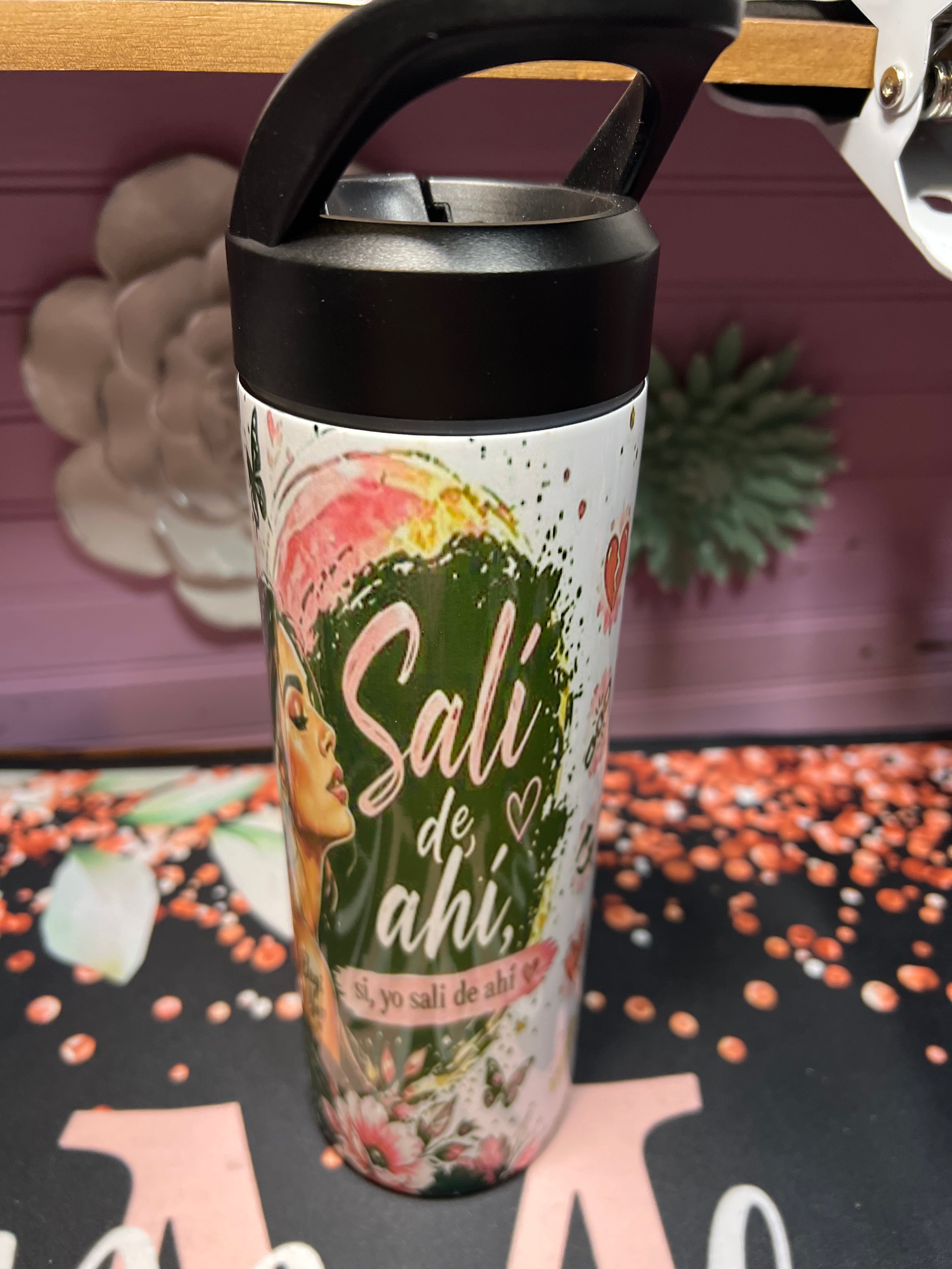 Salí de ahí tumbler 20oz