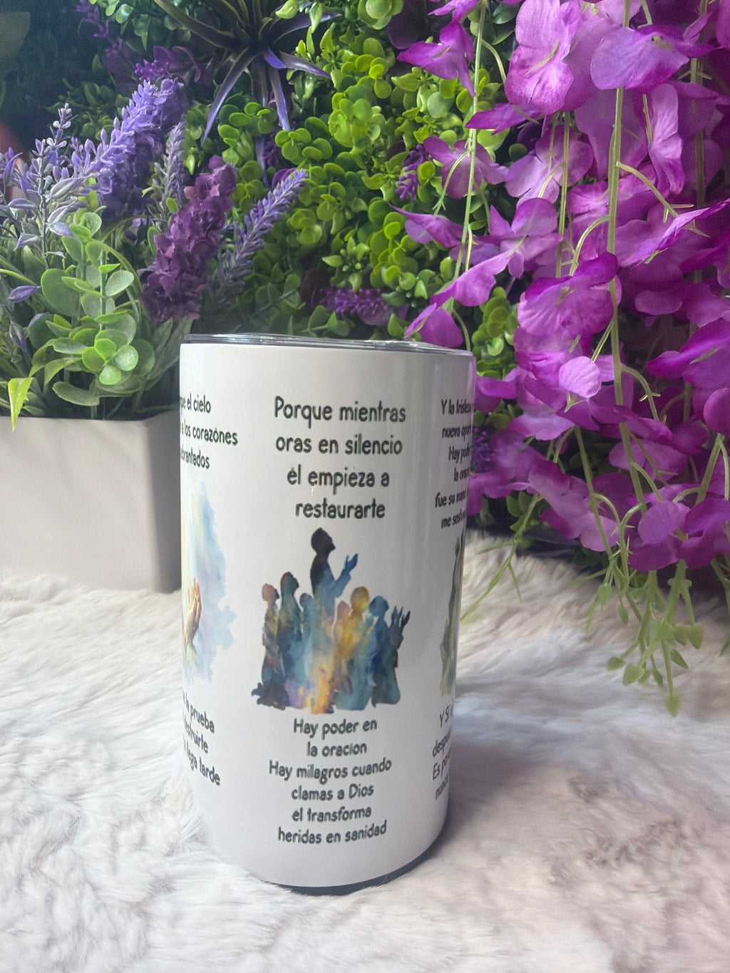 Hay poder en la oración taza 14 oz