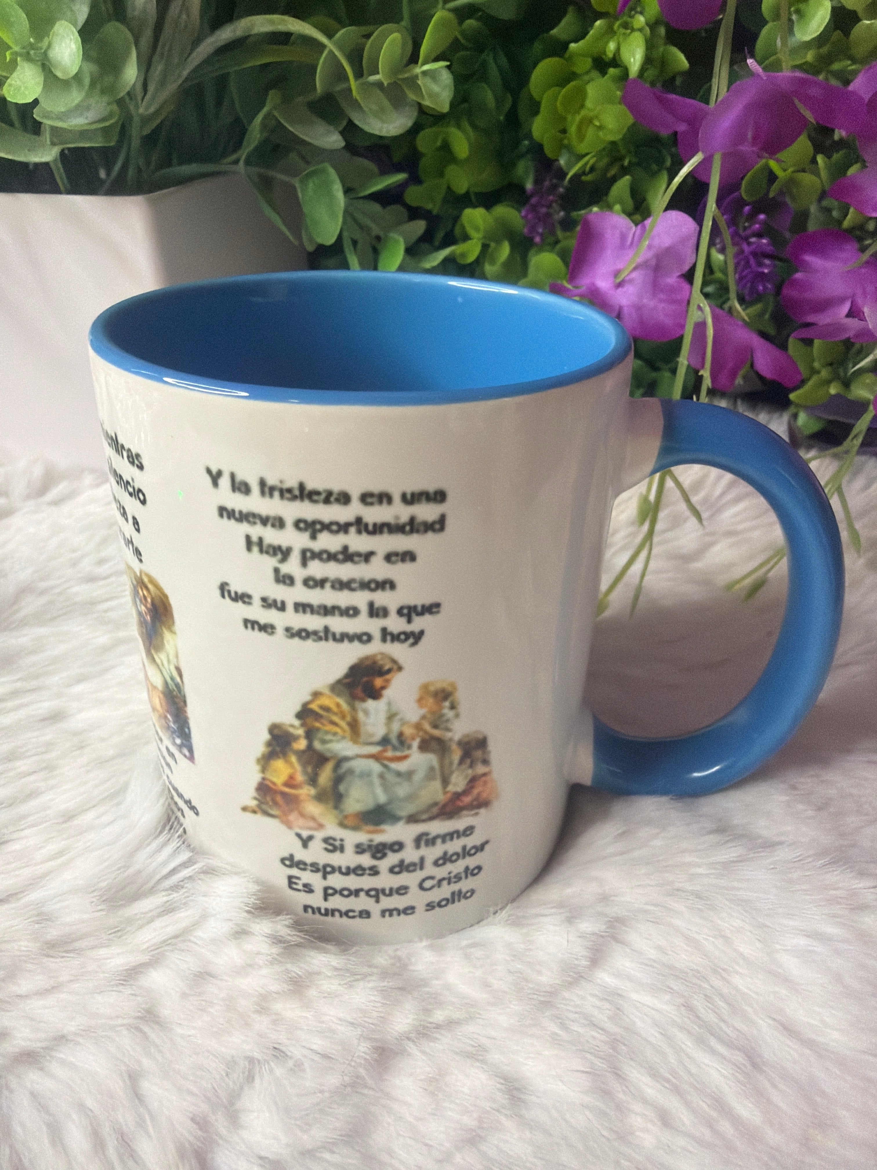 Hay poder en la oración taza 11 oz