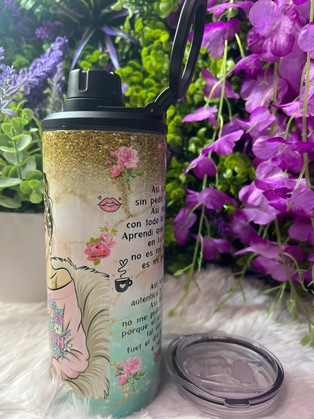 Así soy yo tumbler 15 oz 2 in 1